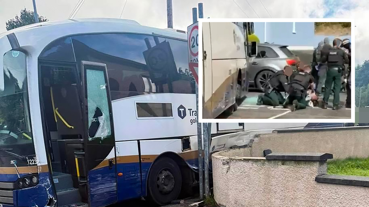 Specialist firearms team scrambled to stop hijacked Goldliner bus in Co Tyrone
