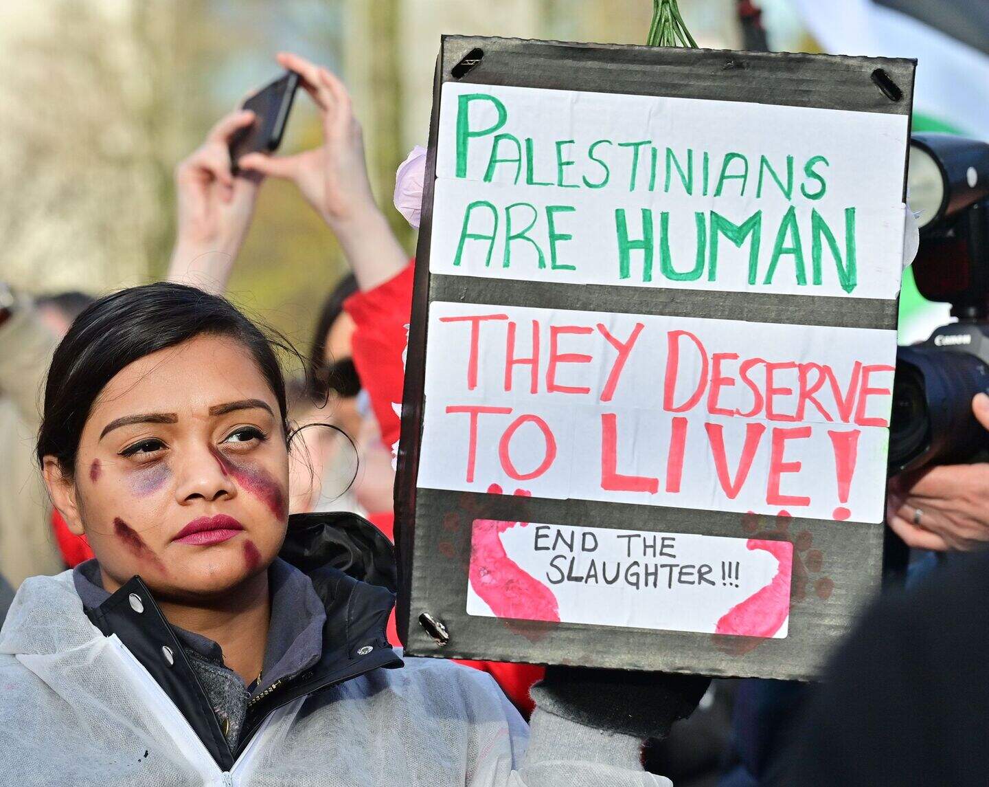Pro-Palestine Belfast rally calls for the boycott of Israel-linked ...