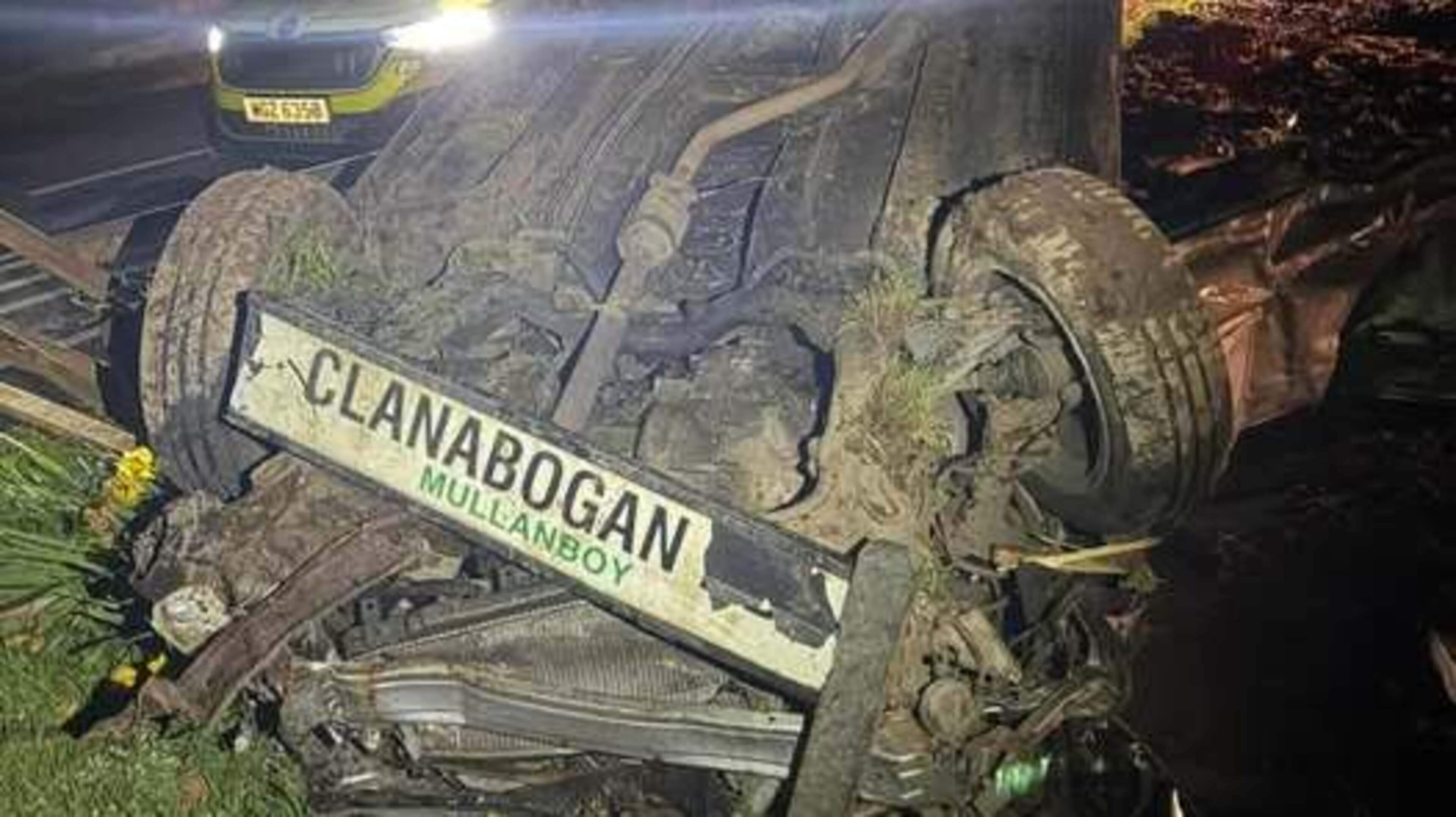 Man (43) arrested on suspicion of drink-driving after ‘total destruction’ of car