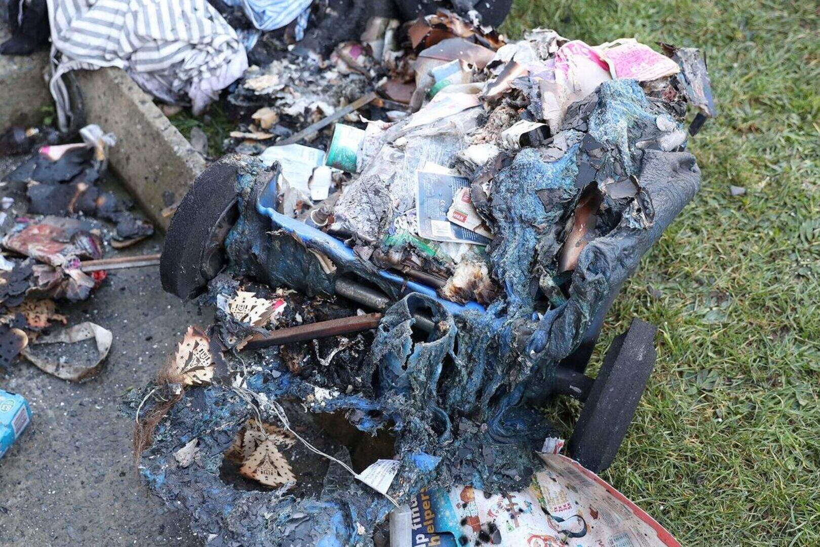 Photos: Images show house gutted in Larne after wheelie bin set on fire ...