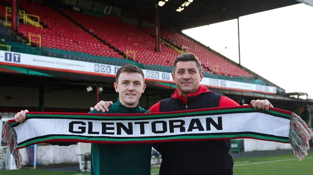 James Singleton: Glentoran star believes club is headed in right ...