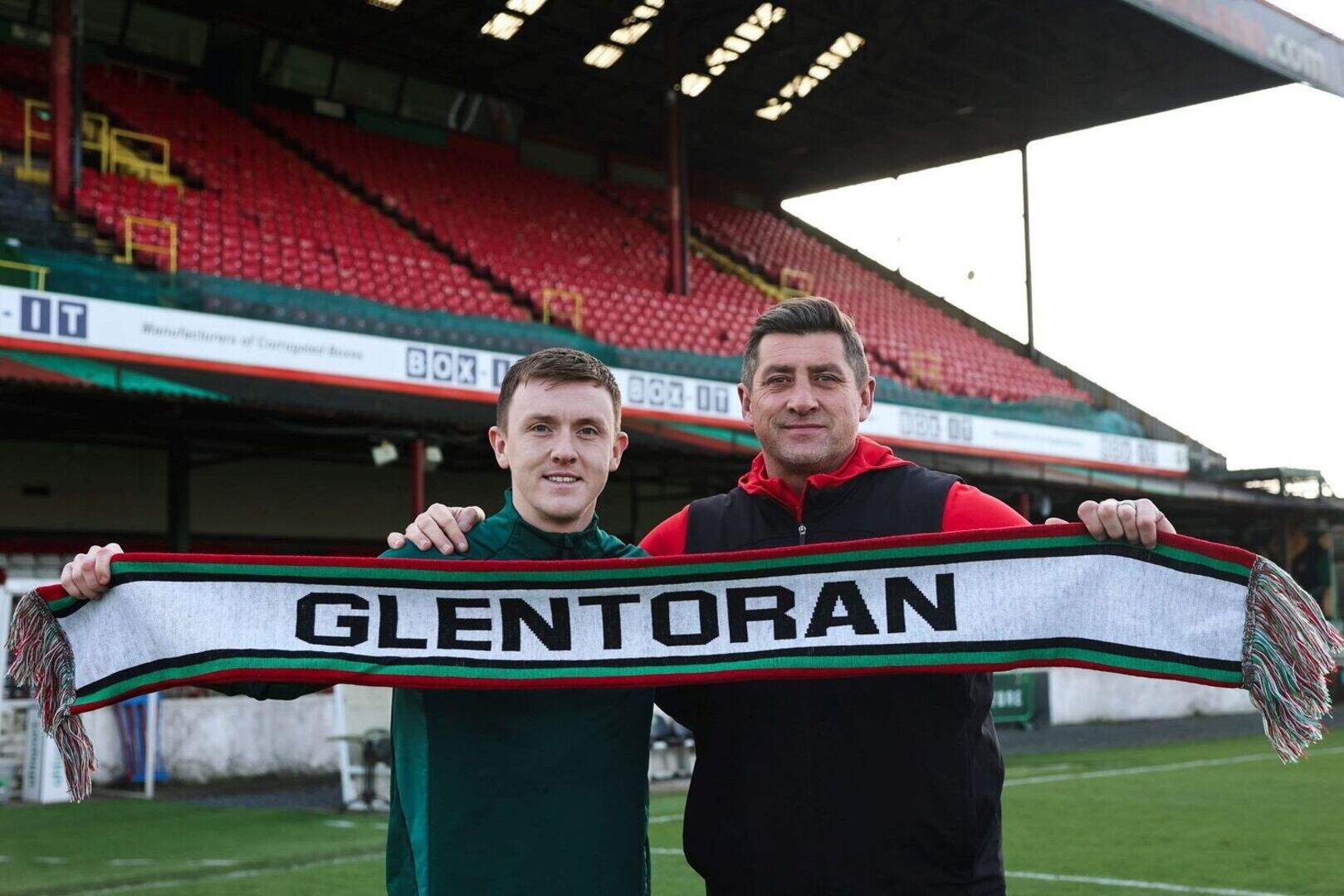 James Singleton: Glentoran star believes club is headed in right ...