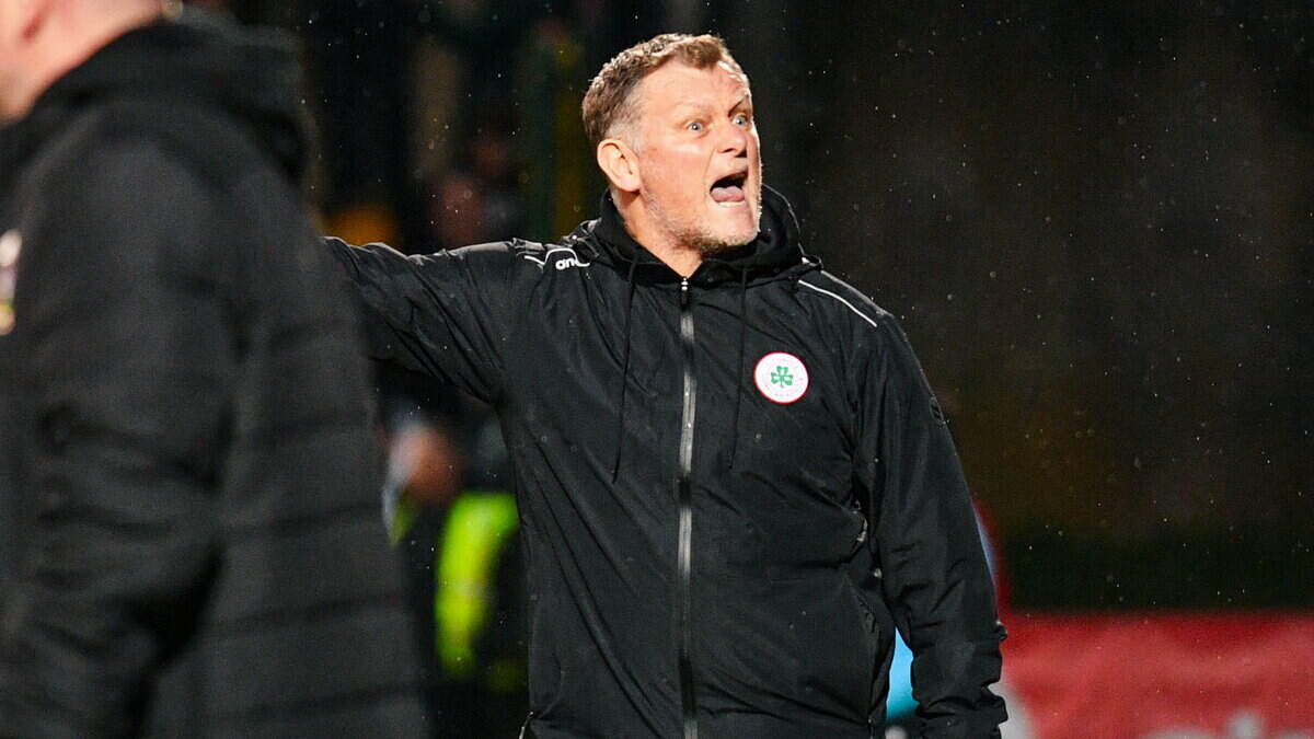 Cliftonville boss says Irish League officials must start working as a team after ‘baffling’ decisions in Glentoran clash