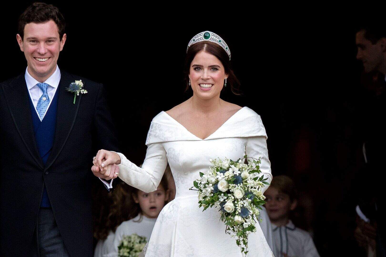 white christmas dresses EUGENIE Wedding Dress| Caroline Castigliano main image 1
