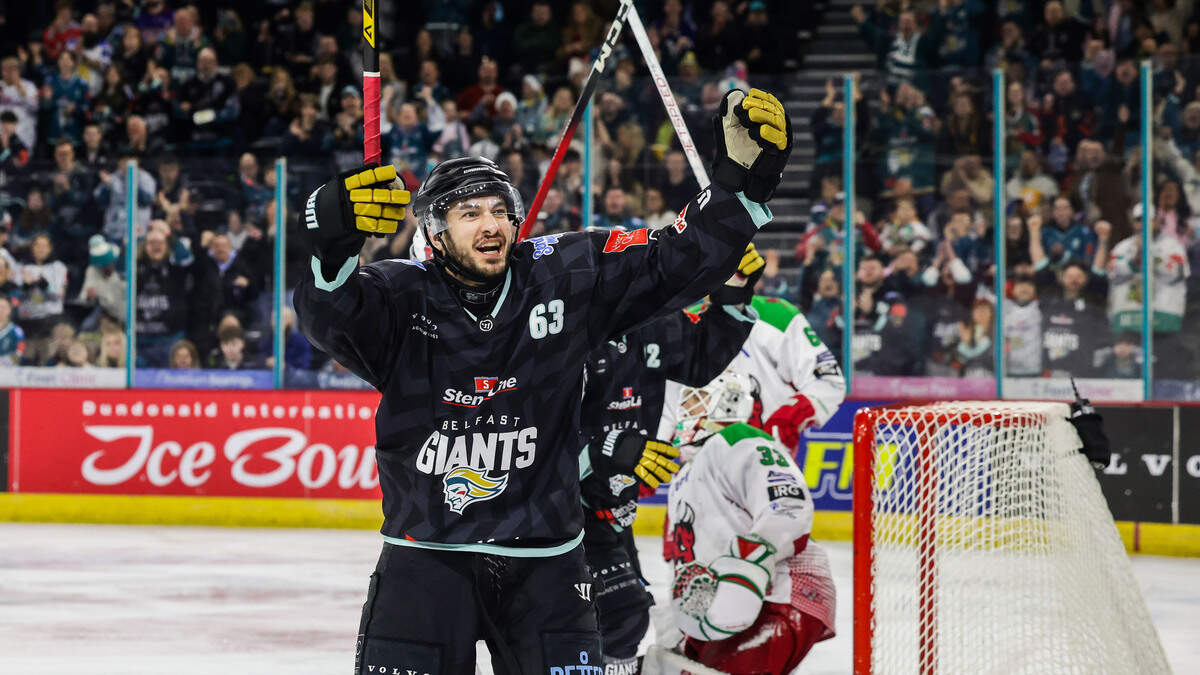 ‘We wanted more’: Belfast Giants forward reveals what he is aiming to achieve after agreeing second season return