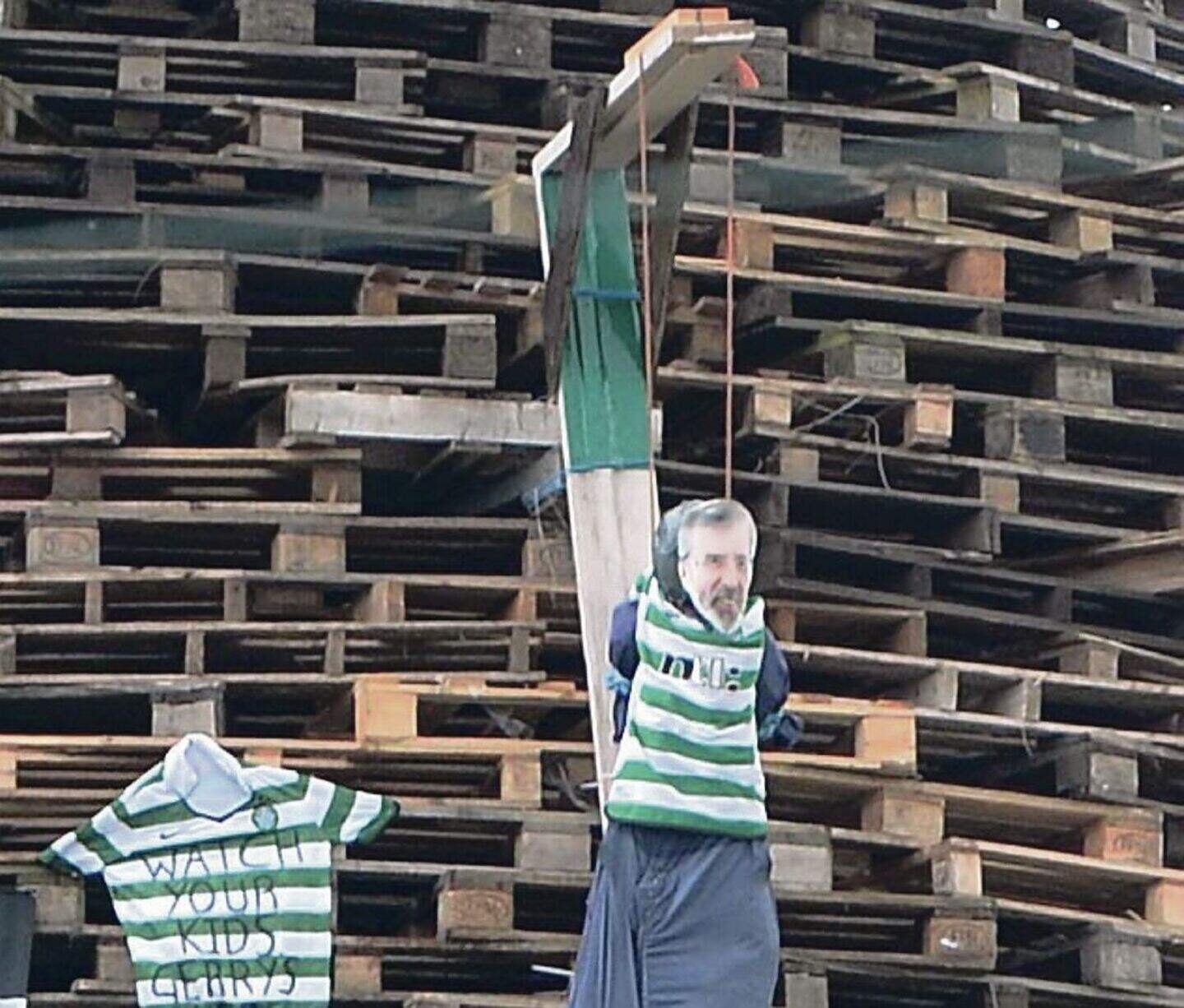 Northern Ireland man guilty of writing racist message on Eleventh Night ...