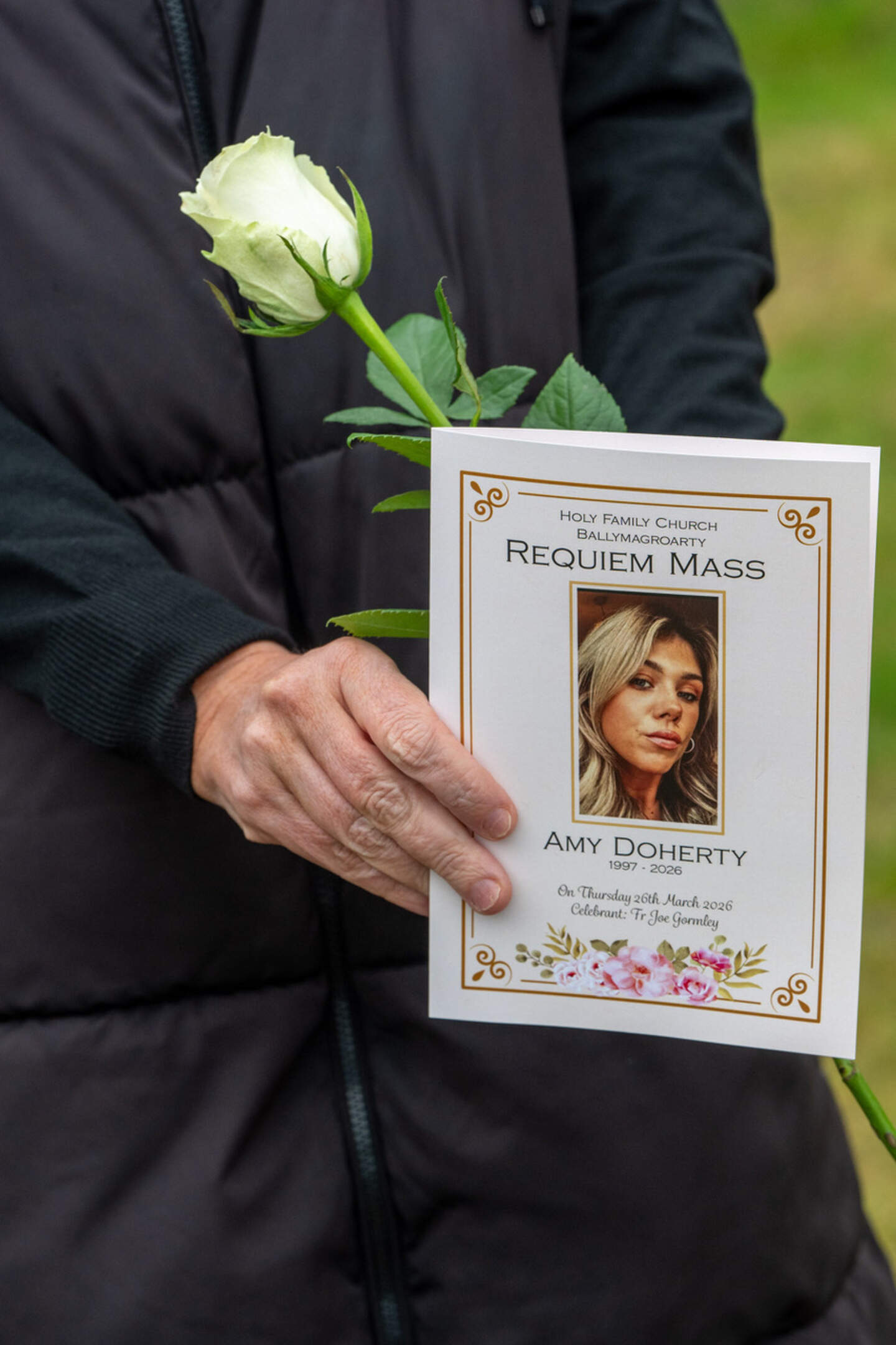 Amy Doherty’s Requiem Mass took place on Thursday.