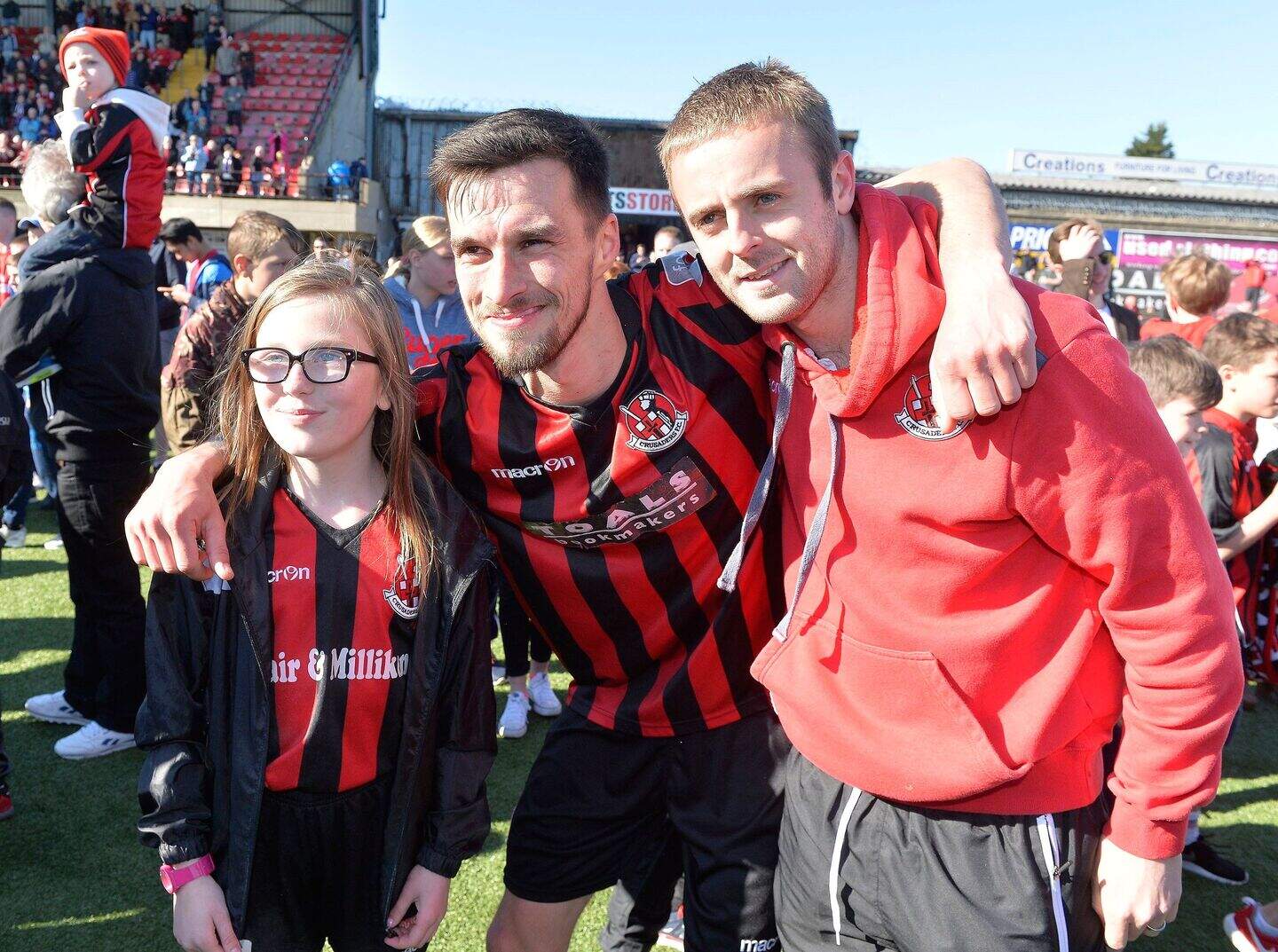 Irish League Crusaders Caddell Baxter: Richard Clarke backs new boss to ...