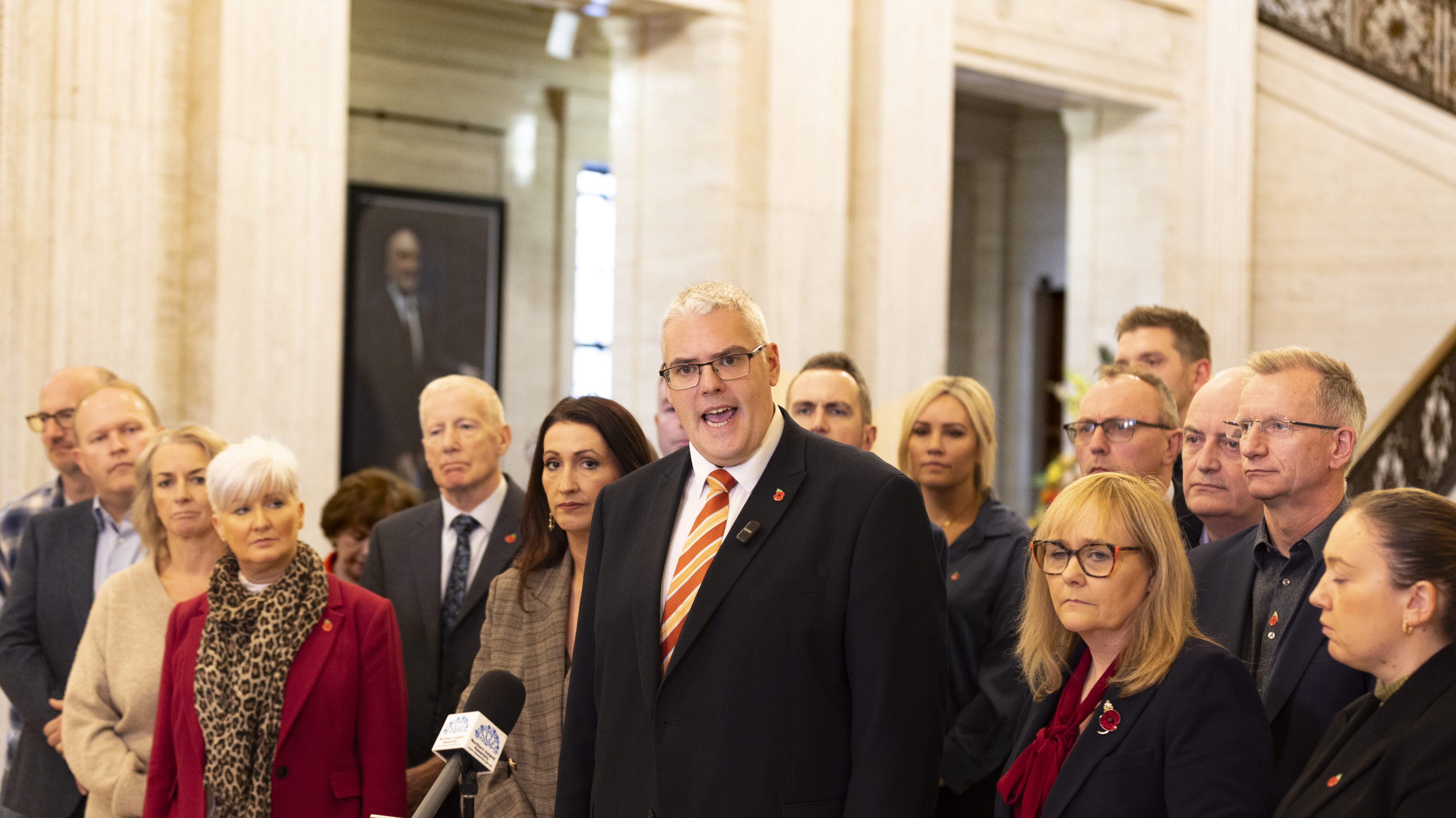 DUP blocks joint engagements with Sinn Féin First Minister amid parading dispute