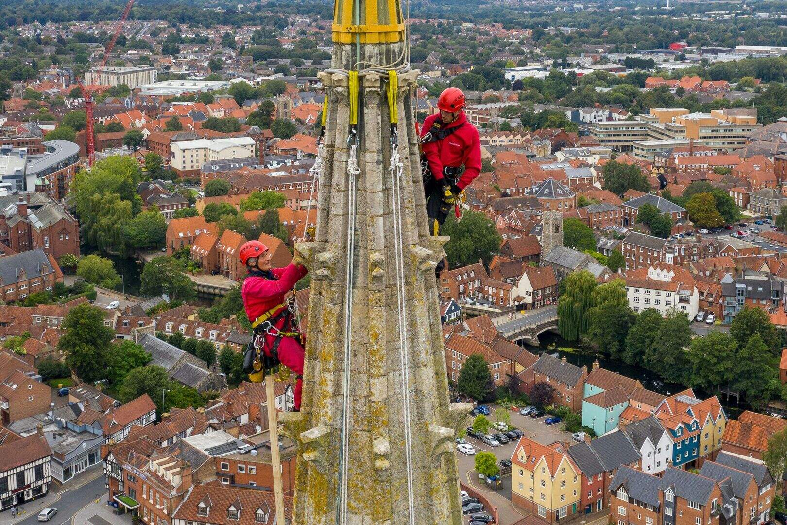 In Pictures: Father and son team tackle towering challenge | Belfast ...