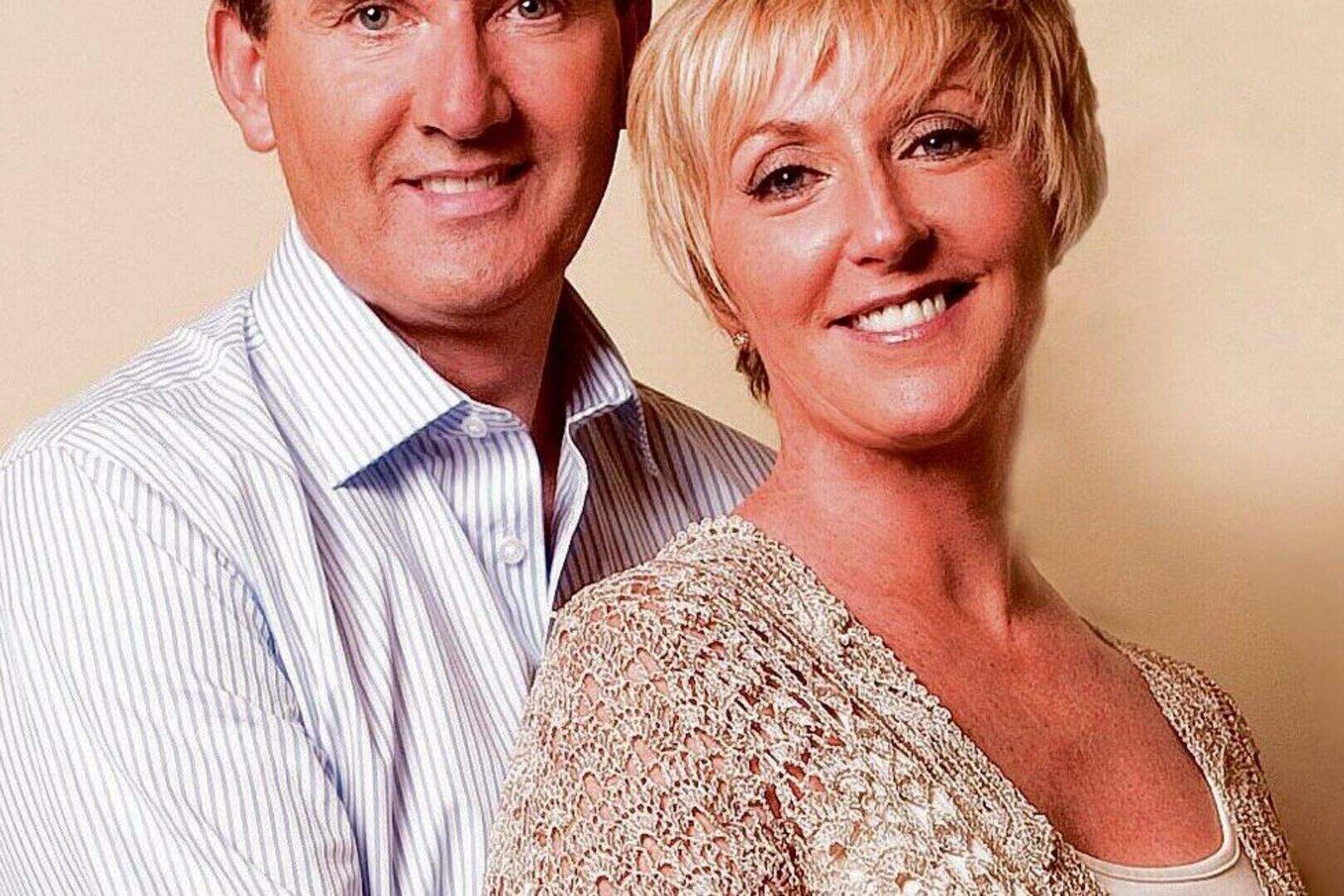 Courageous couple: Daniel and Majella O'Donnell