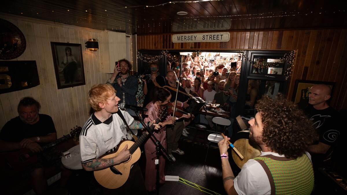 Music superstar Ed Sheeran to launch new cross-border music project at Fleadh in Belfast