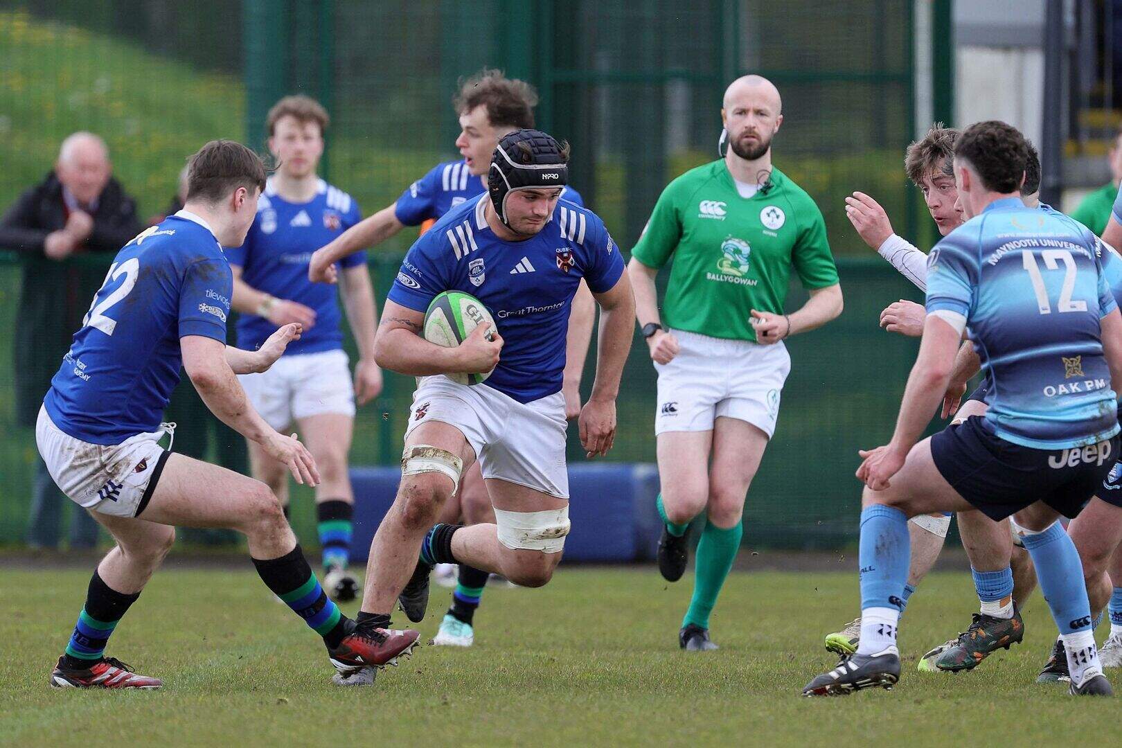 All-Ireland League Rugby: Queen’s University survive in 1B after nervy ...