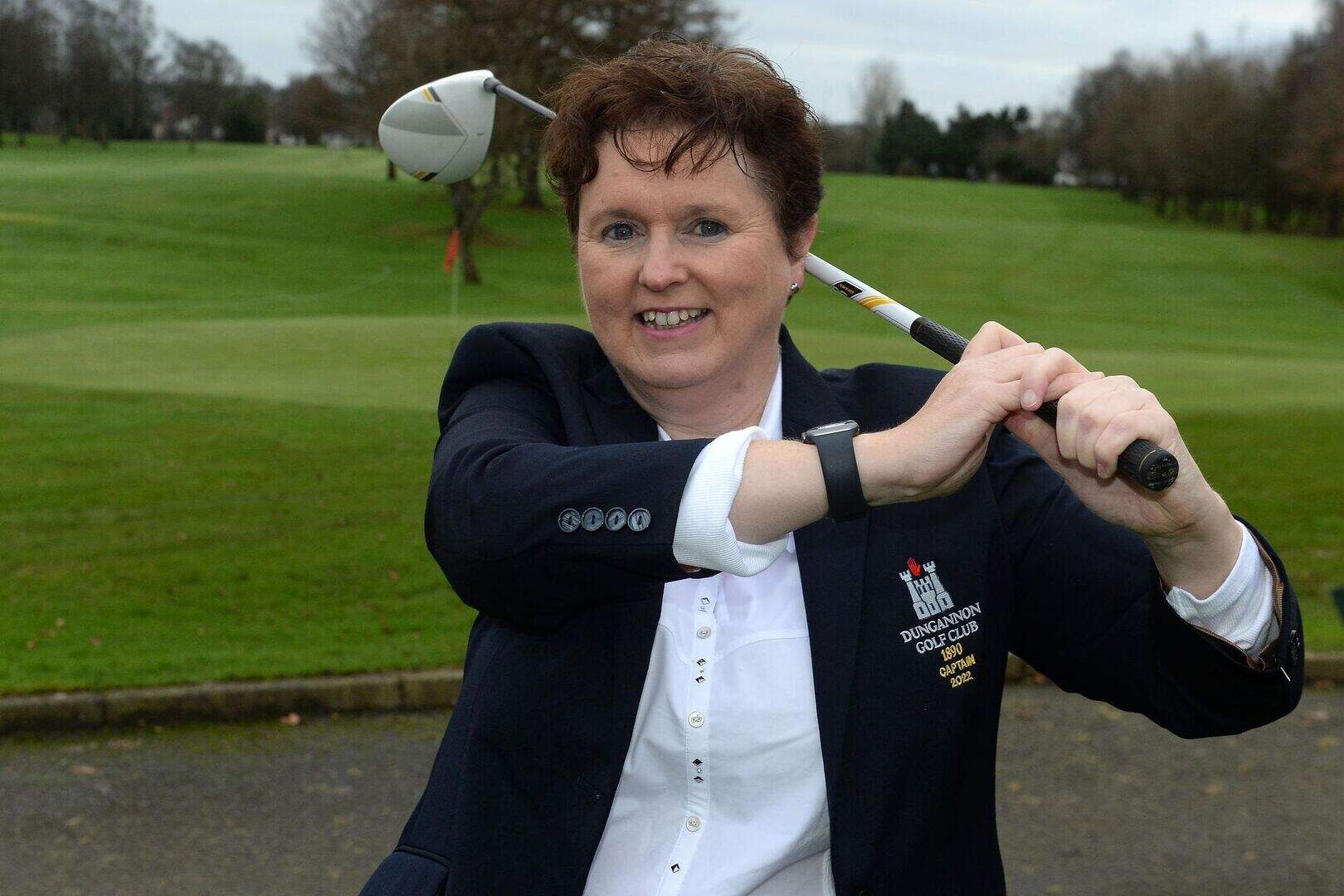 Trailblazing Alison is first ever female to captain a golf club in ...
