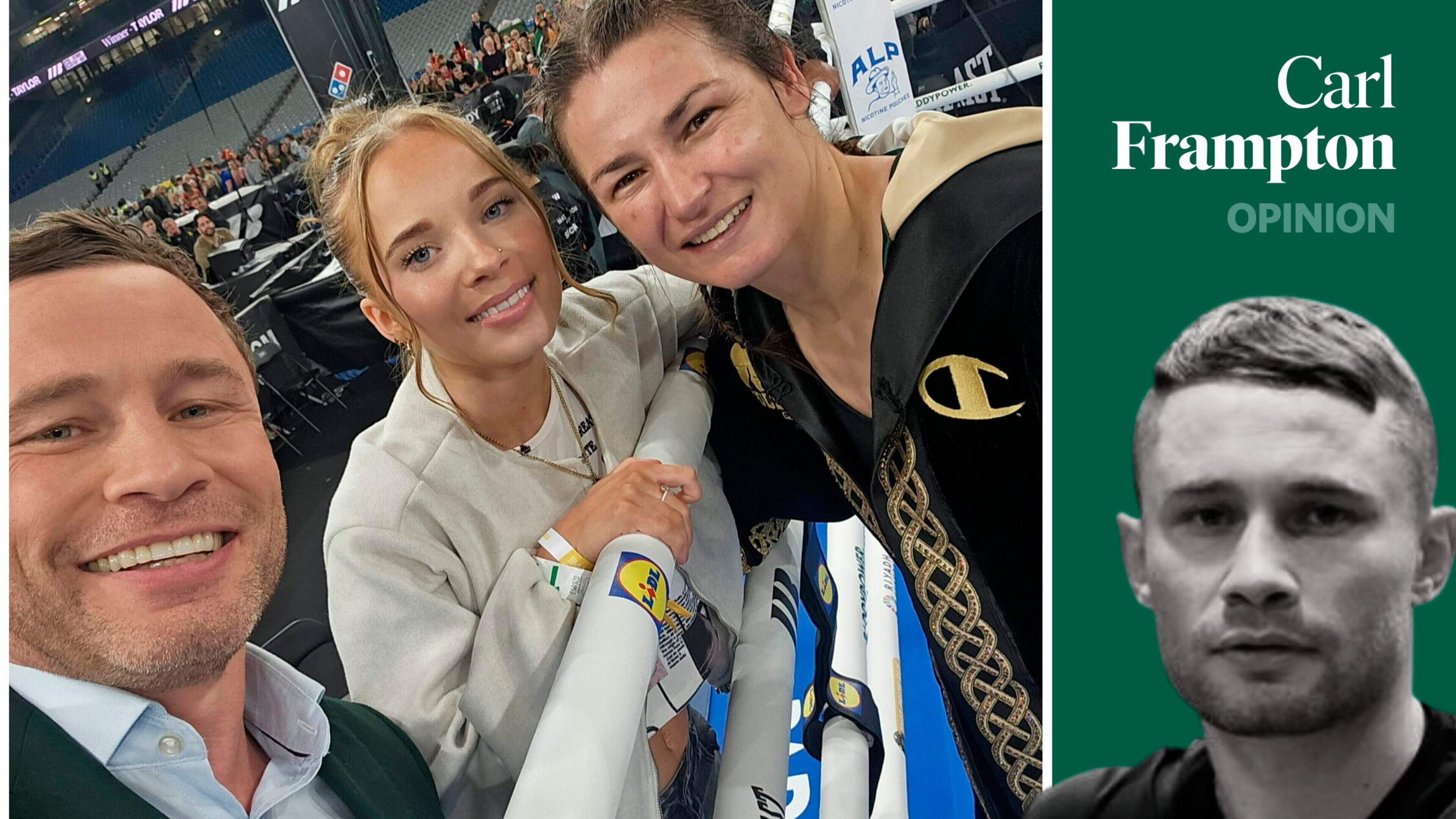 The silly question I kept getting asked before Katie Taylor’s Croke Park farewell... and the photo I will cherish
