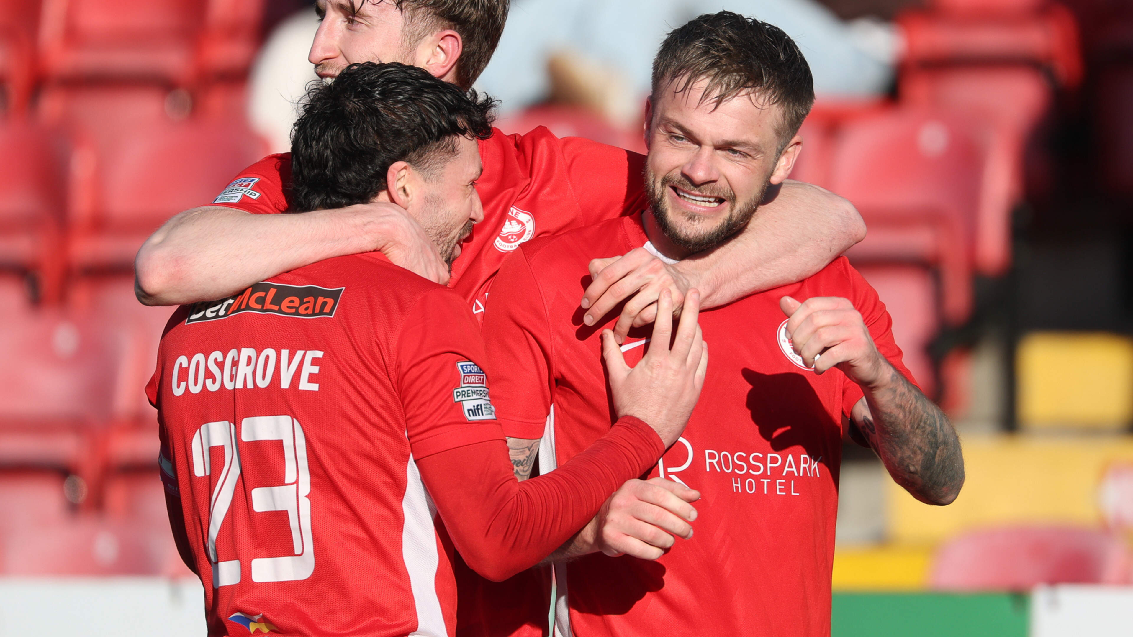 ‘There’s nothing done’: Cautious Gary Haveron plays down title talk despite Larne moving six points clear