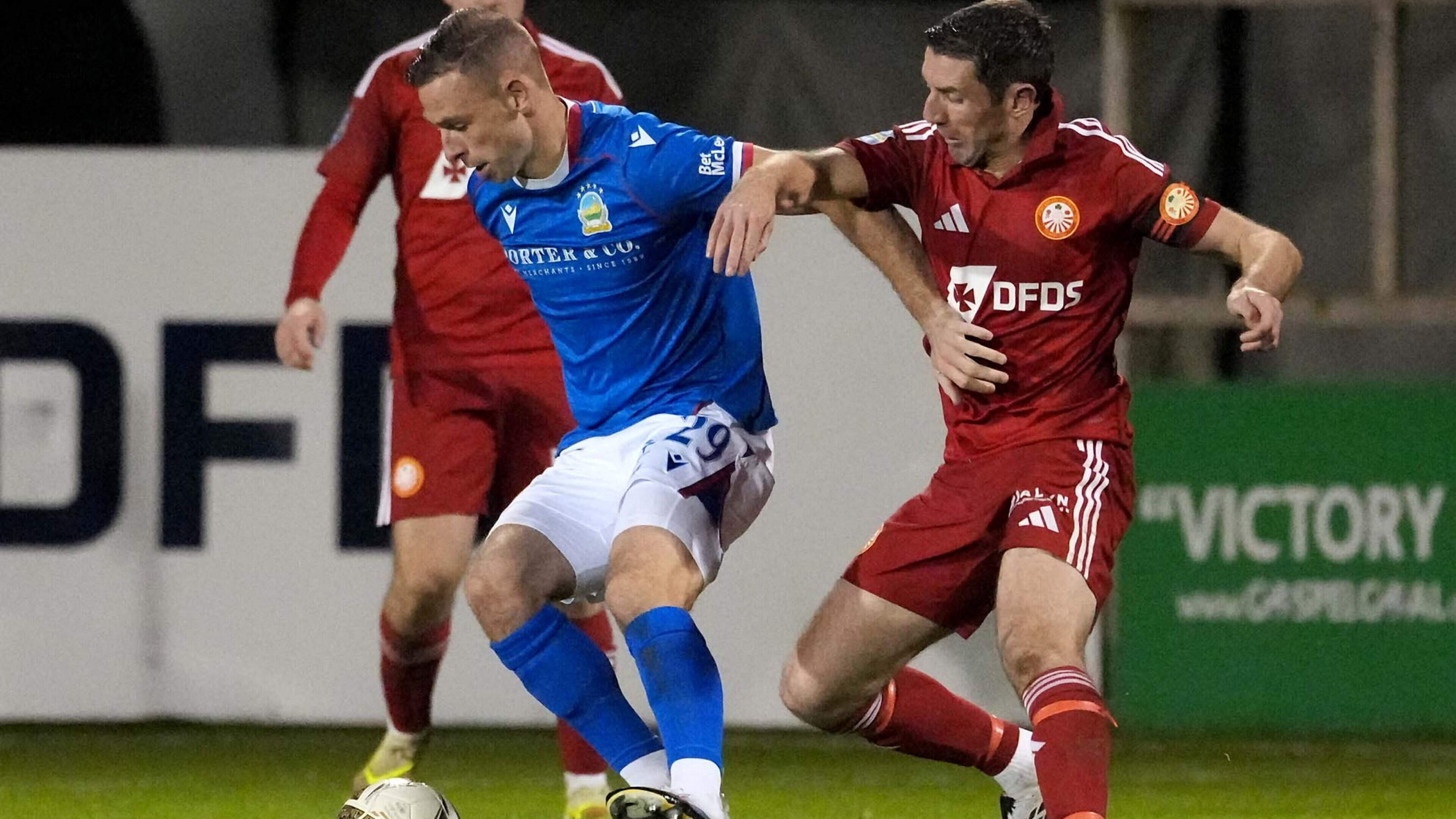 Matthew Fitzpatrick insists Linfield’s opening-day defeat to Ballymena United feels a long time ago © David Maginnis/Pacemaker Press