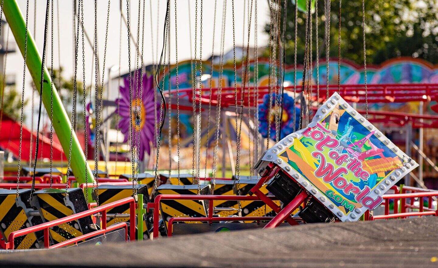 Video: Northern Ireland Planet Fun ride collapses in Carrick with six ...