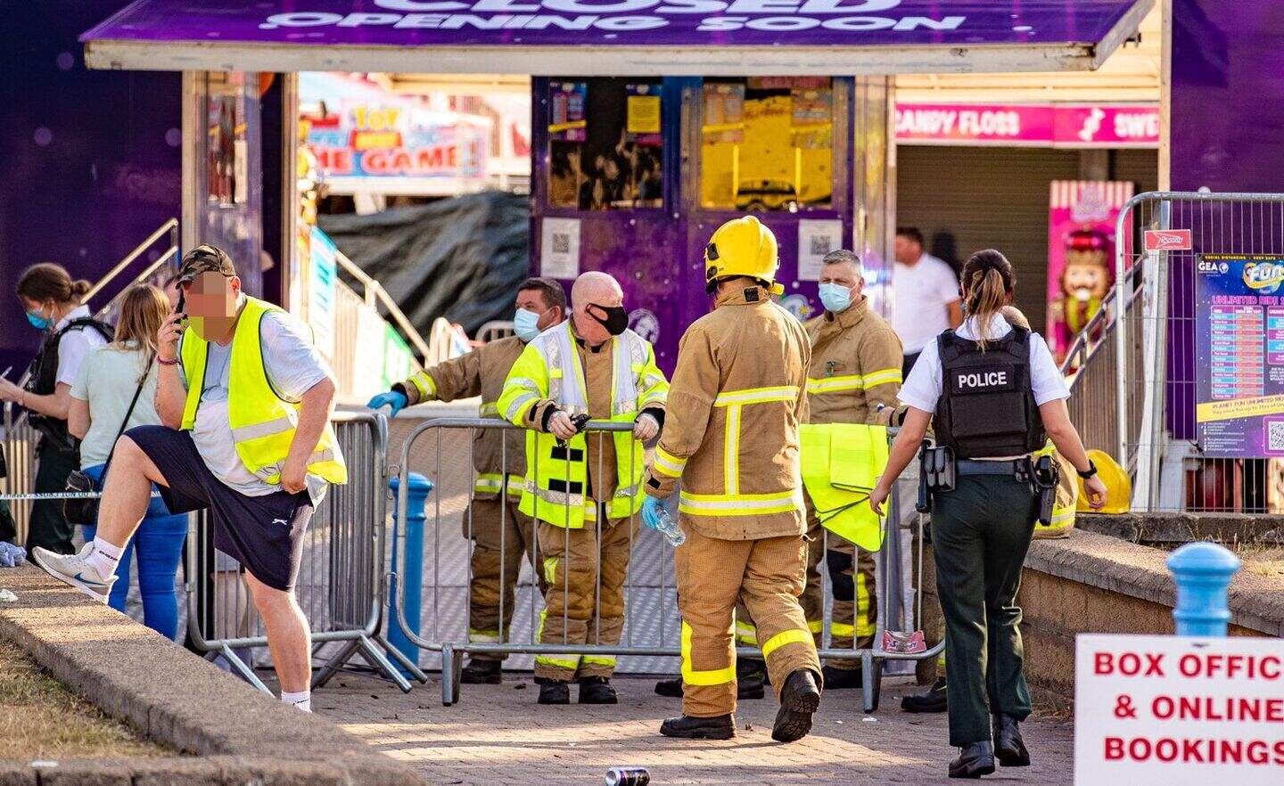 Video: Northern Ireland Planet Fun ride collapses in Carrick with six ...