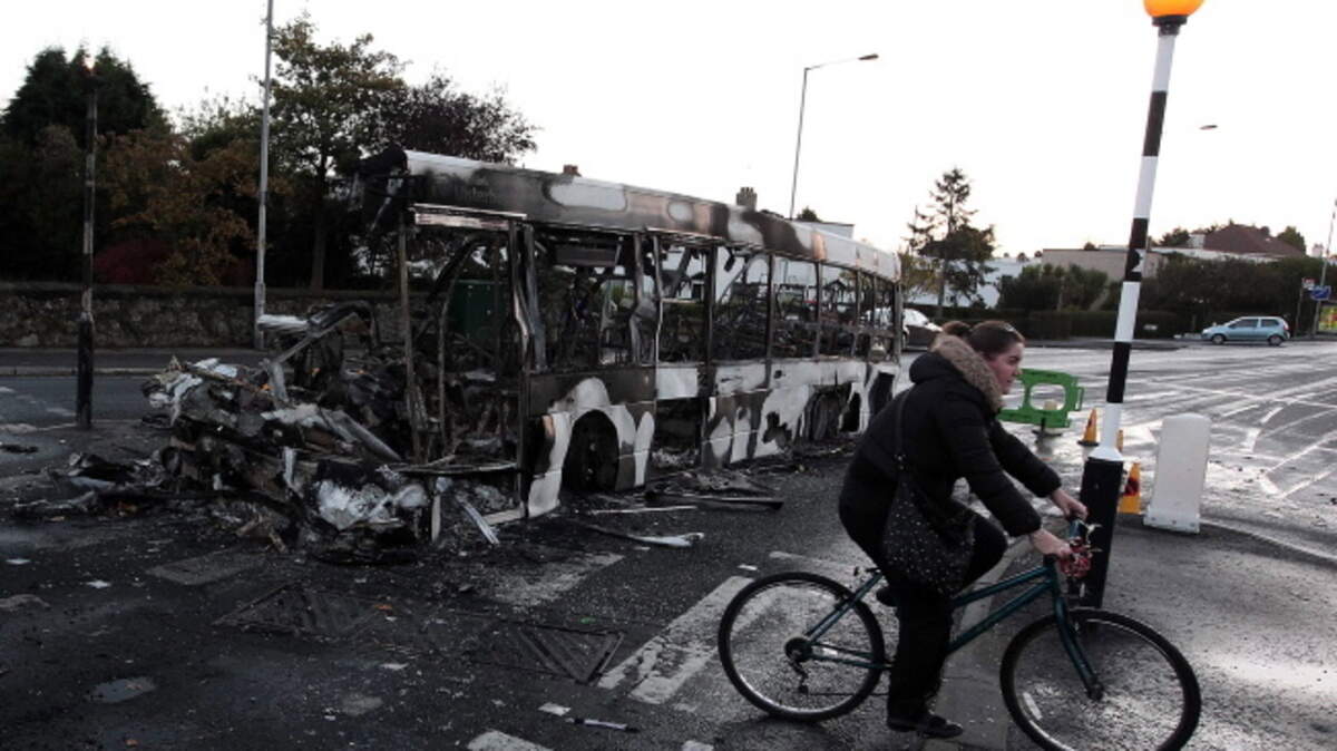 Loyalists riot for second night in Newtownabbey | Belfast Telegraph