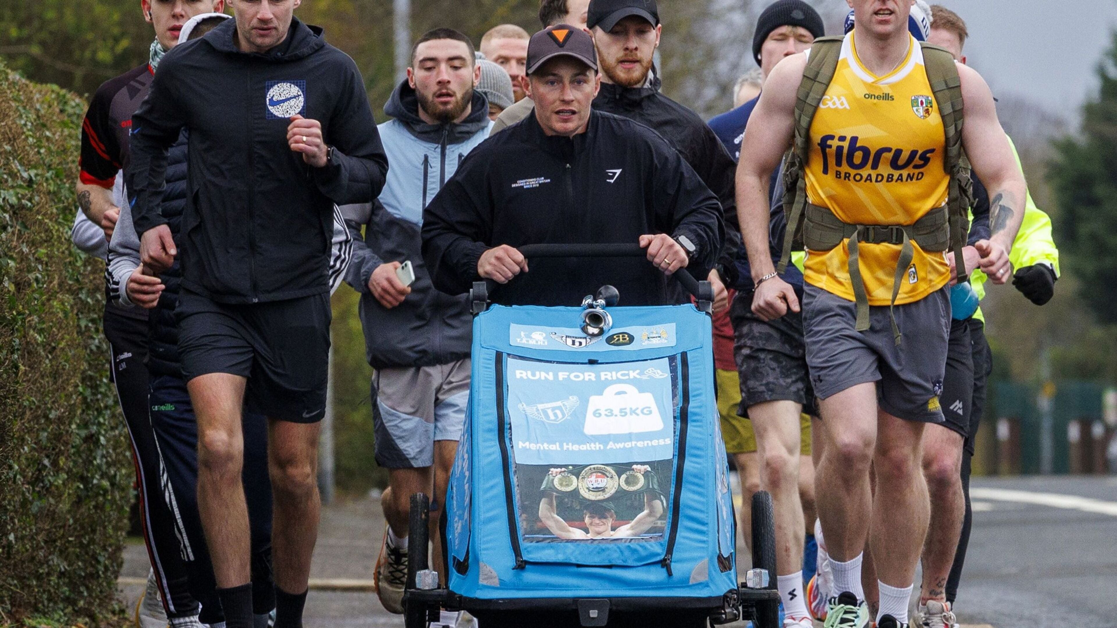 Why former world champ Ryan Burnett is pushing the weight of late mentor Ricky Hatton at Belfast Marathon
