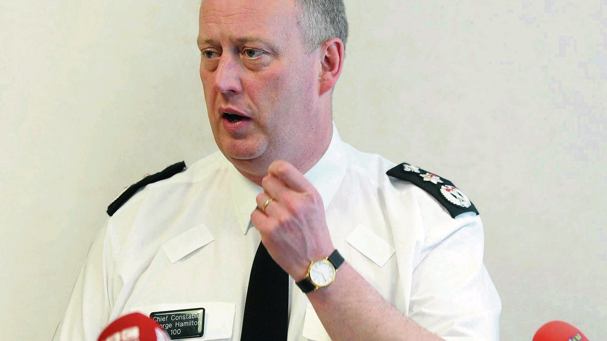 Chief Constable George Hamilton uses Patten anniversary to make one of ...
