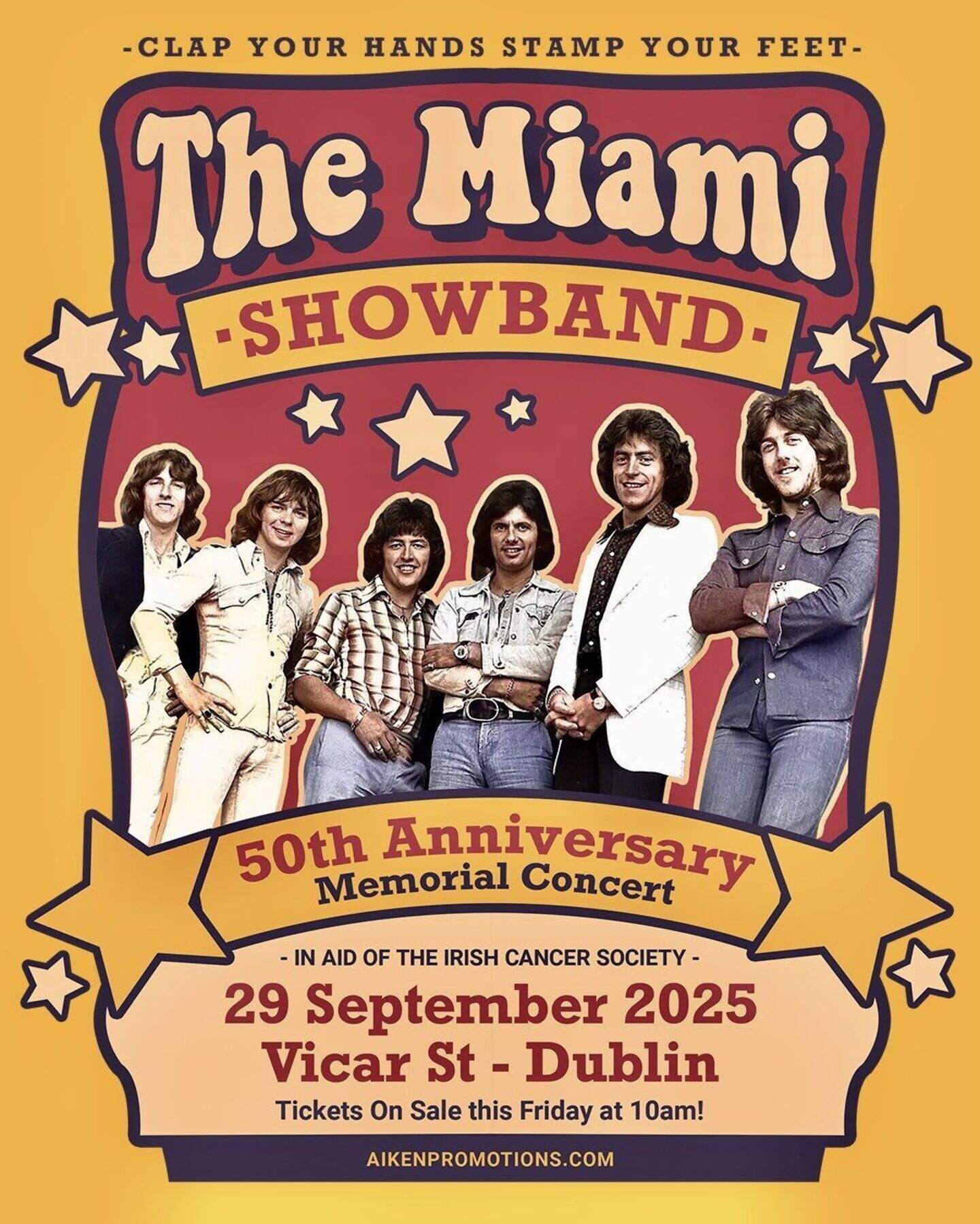 Miami Showband survivors to host 50th anniversary concert while ...