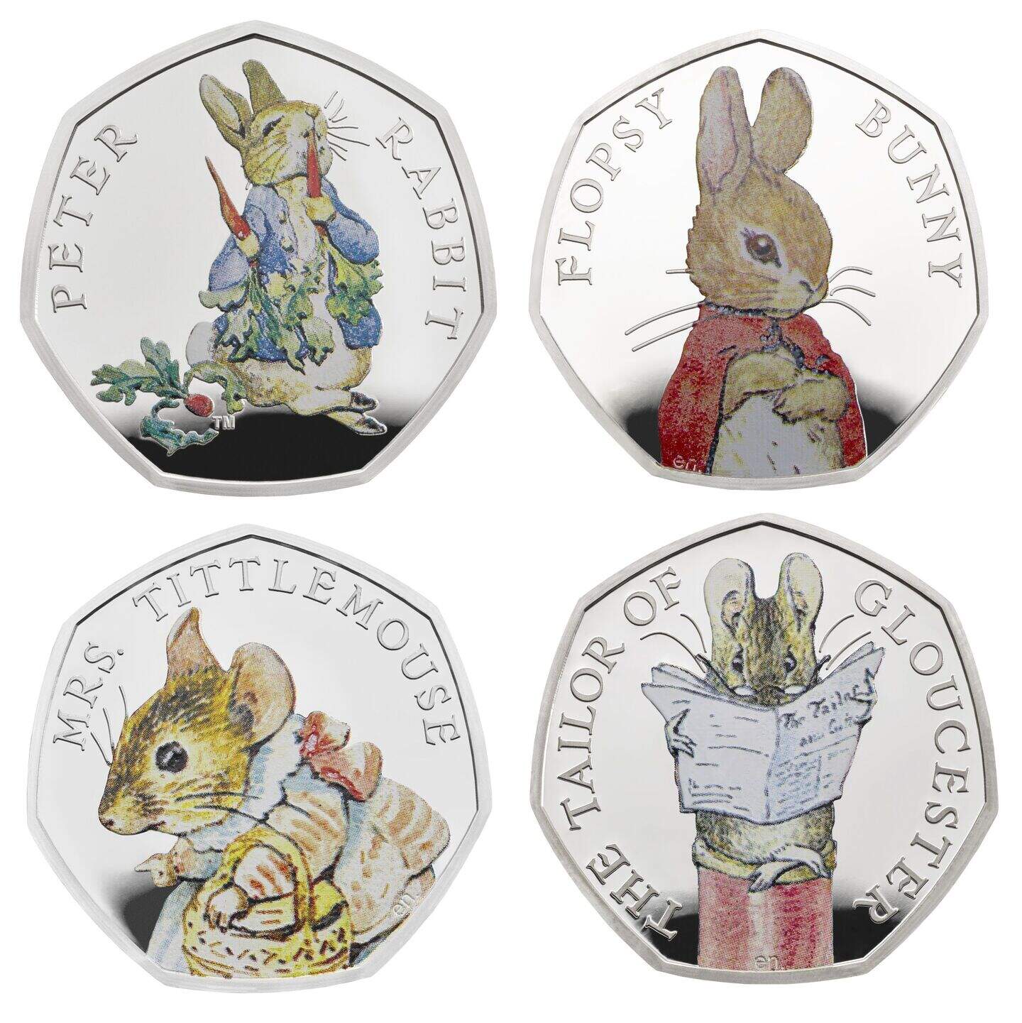 Peter Rabbit among Beatrix Potter characters to star on new coins ...