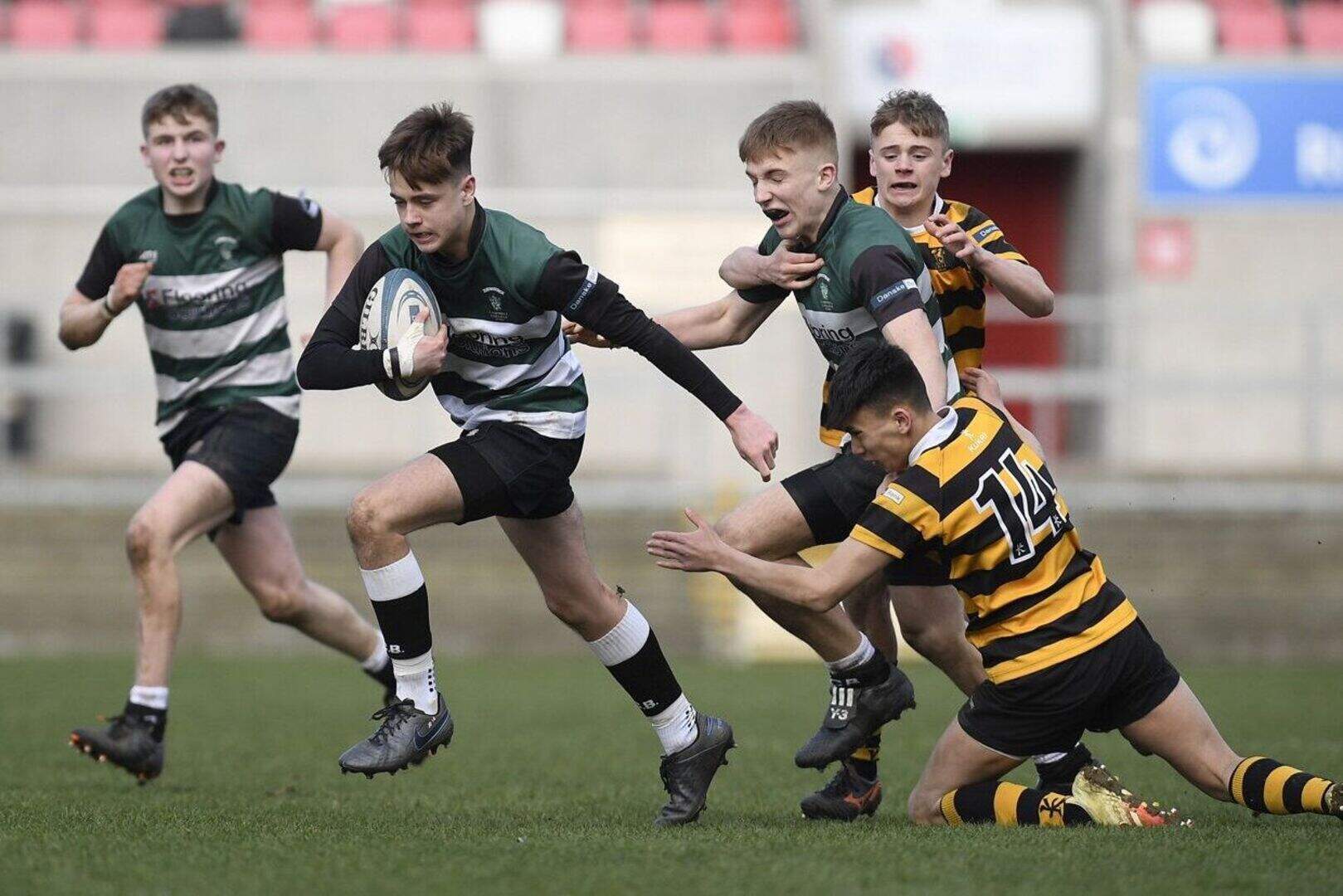 In pictures: Campbell College with Medallion Shield with final victory ...