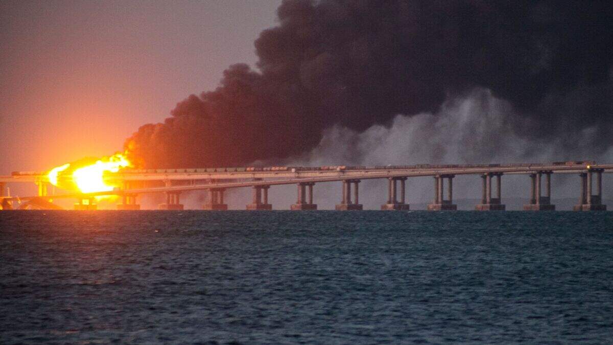 Attack on bridge to Crimea a terrorist act, Vladimir Putin says ...