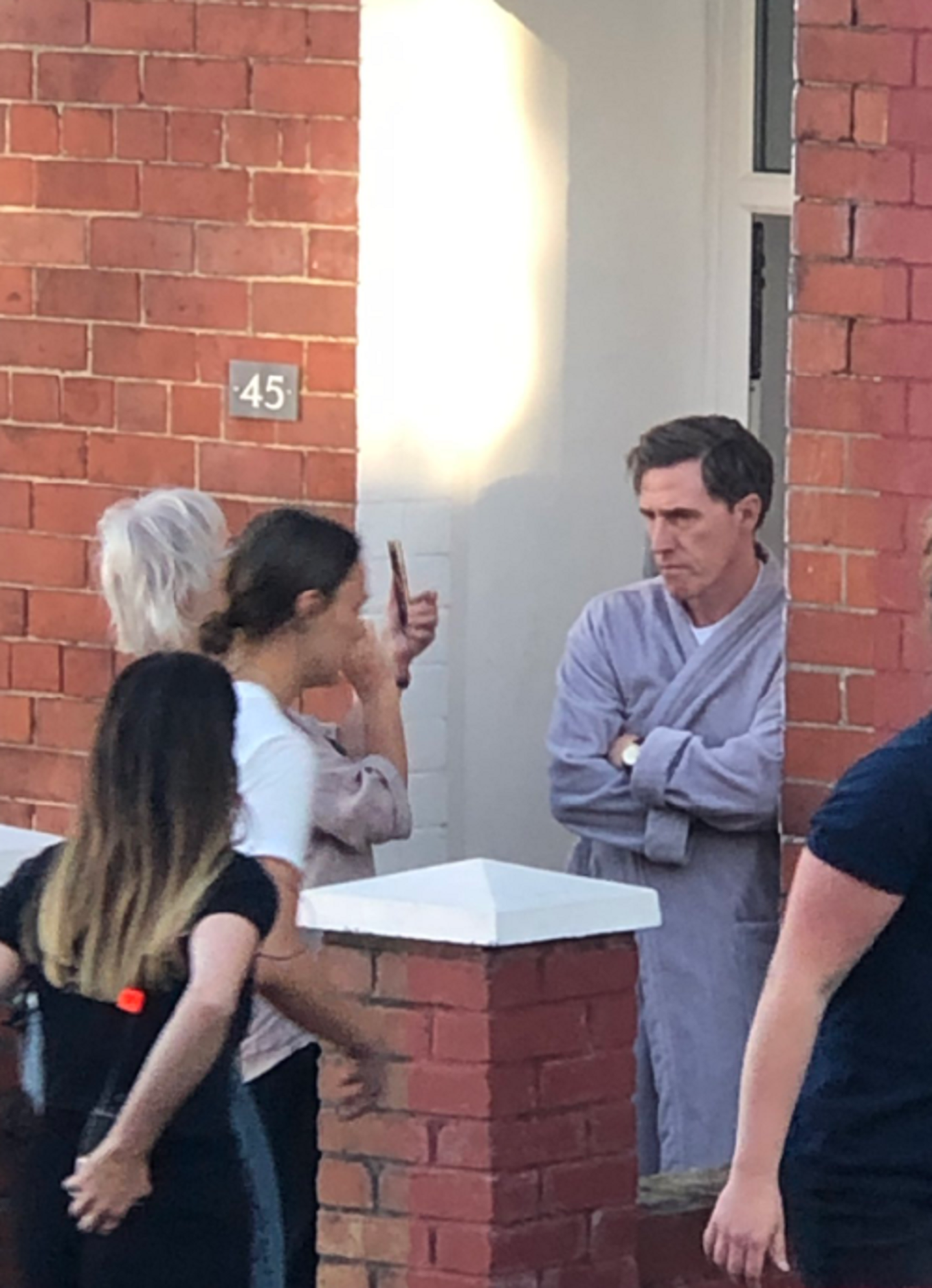 James Corden spotted filming for the Christmas special of Gavin ...