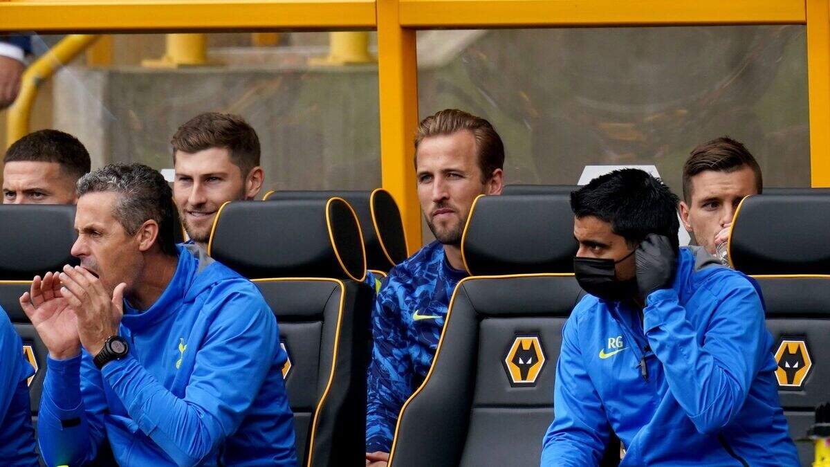 Harry Kane named on the bench for Tottenham’s Premier League visit to ...