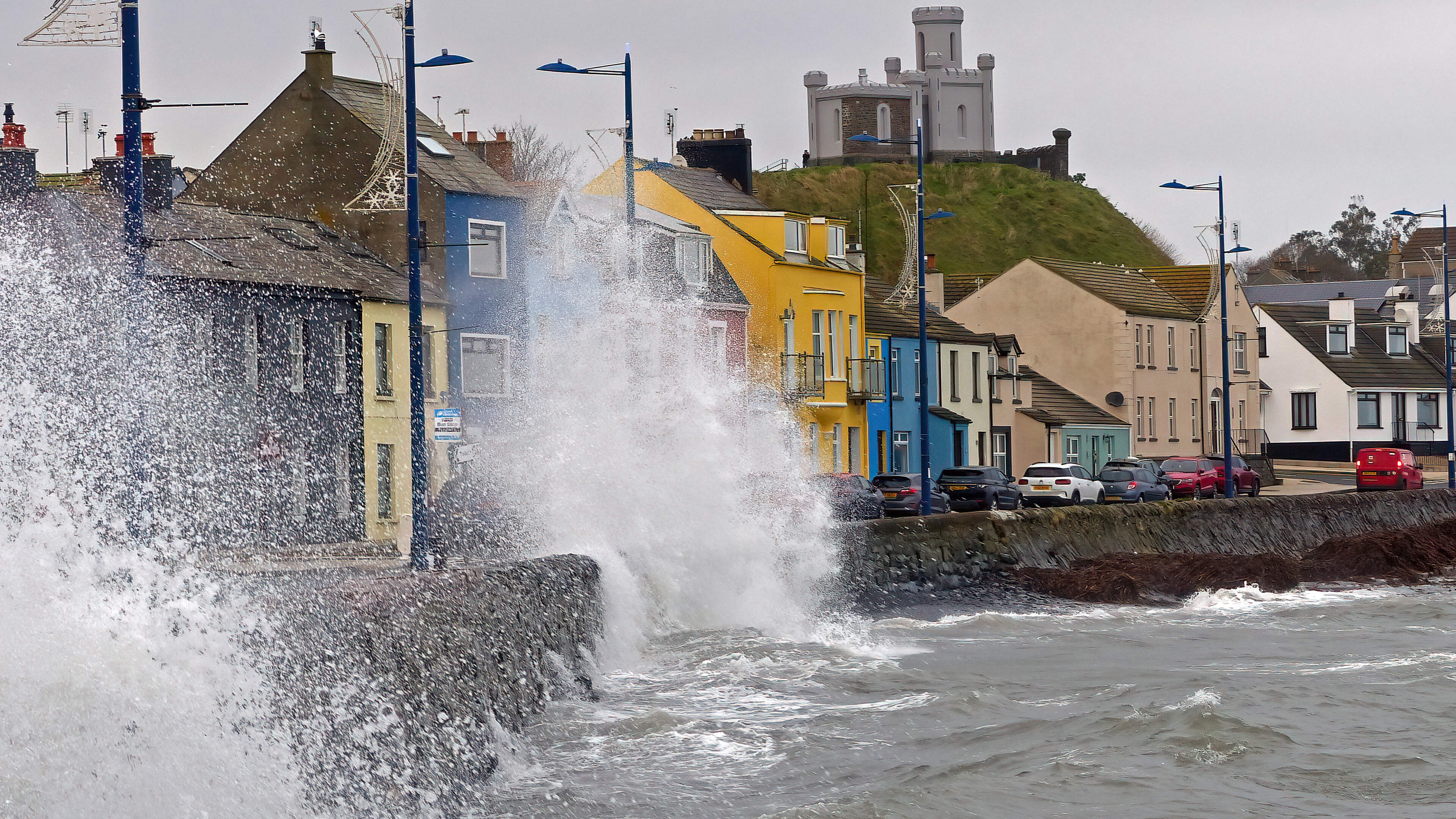 Storm Dave: Power cuts reported in Northern Ireland as yellow weather warning comes into force