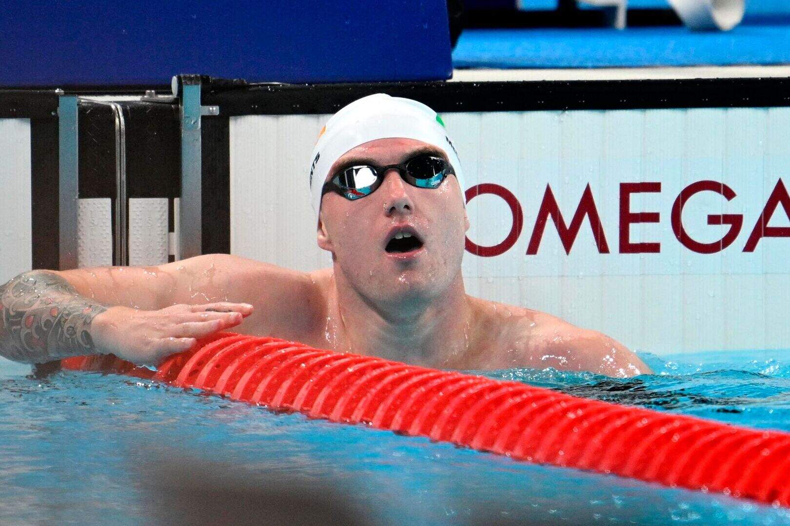 That felt good: Barry McClements qualifies for 100m Butterfly Final in ...
