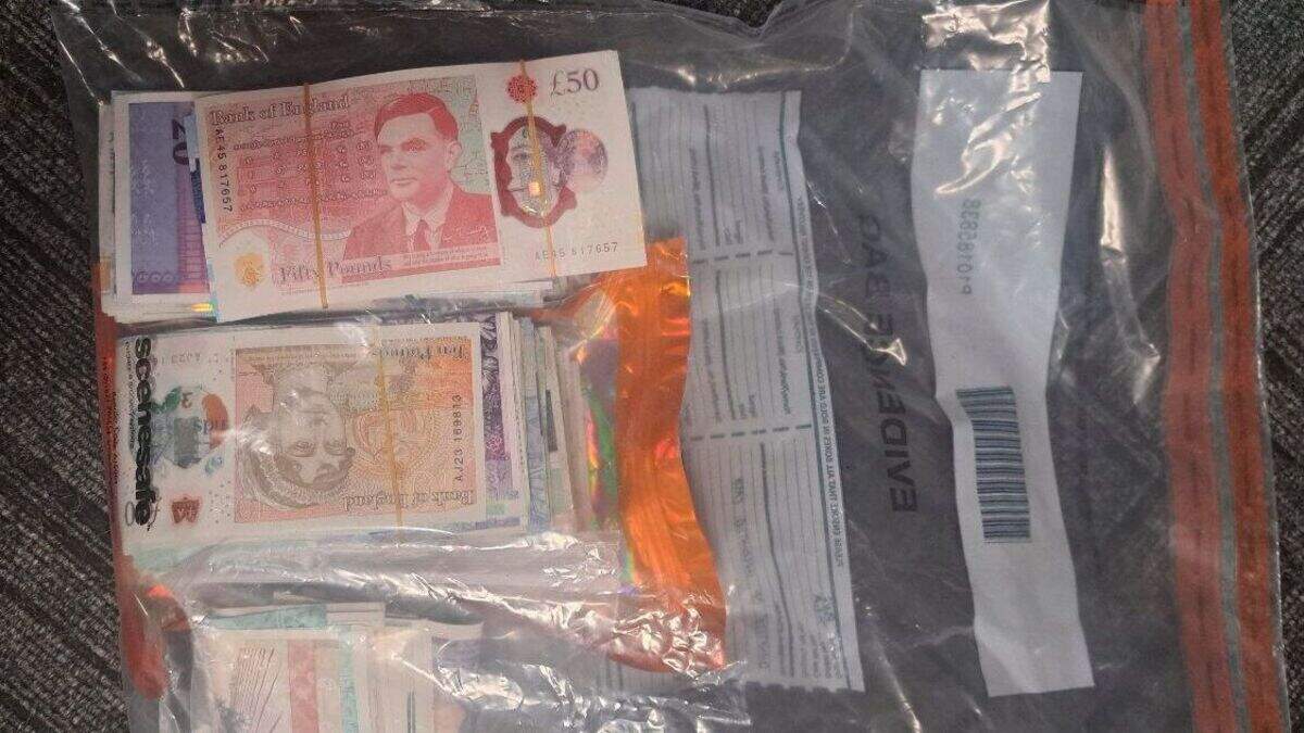 Man charged after police seize suspected drugs and ‘around £16k in cash ...