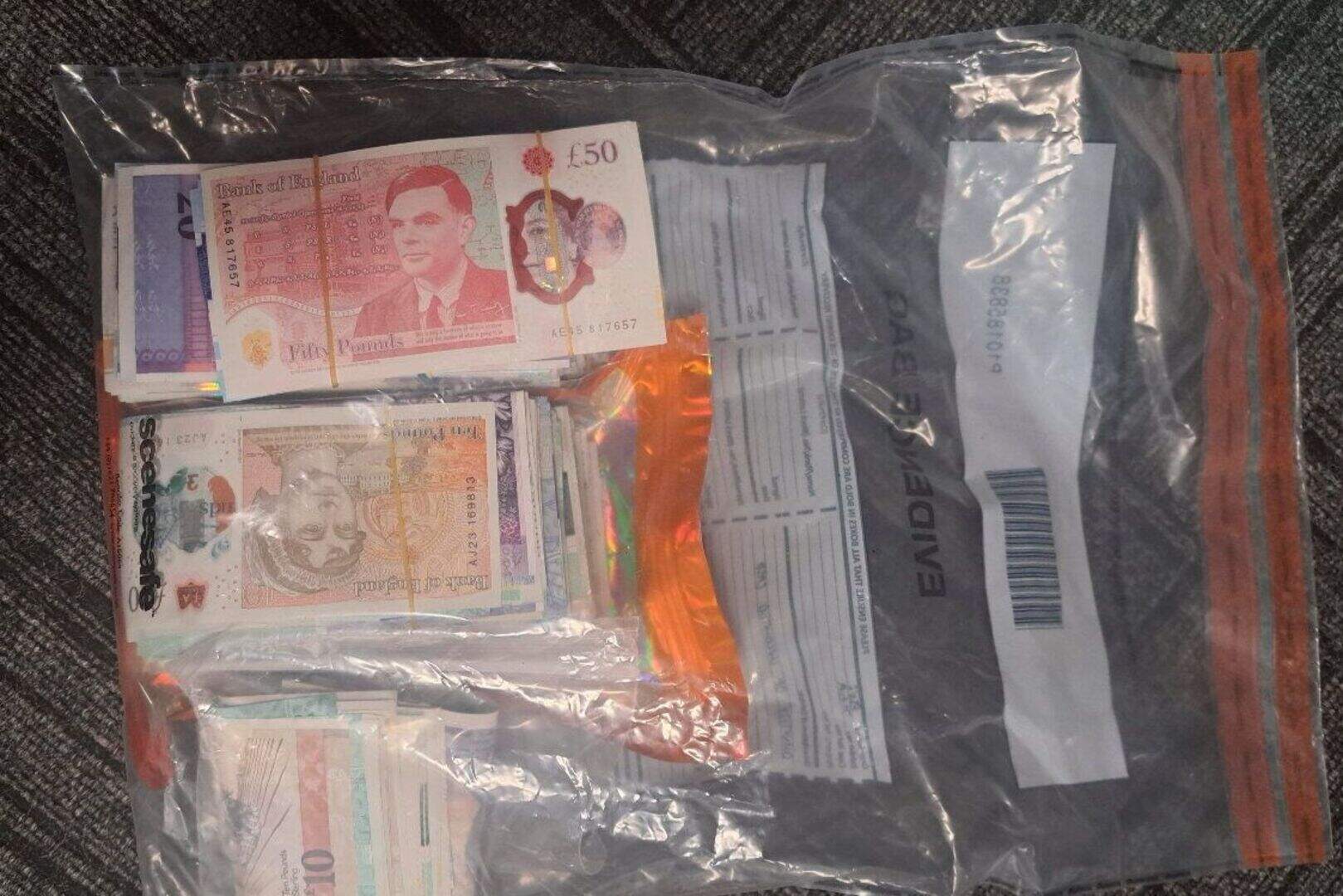 Man charged after police seize suspected drugs and ‘around £16k in cash ...