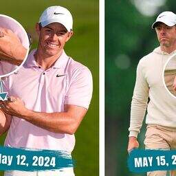 Rory McIlroy pictured without wedding ring day after divorce news ...