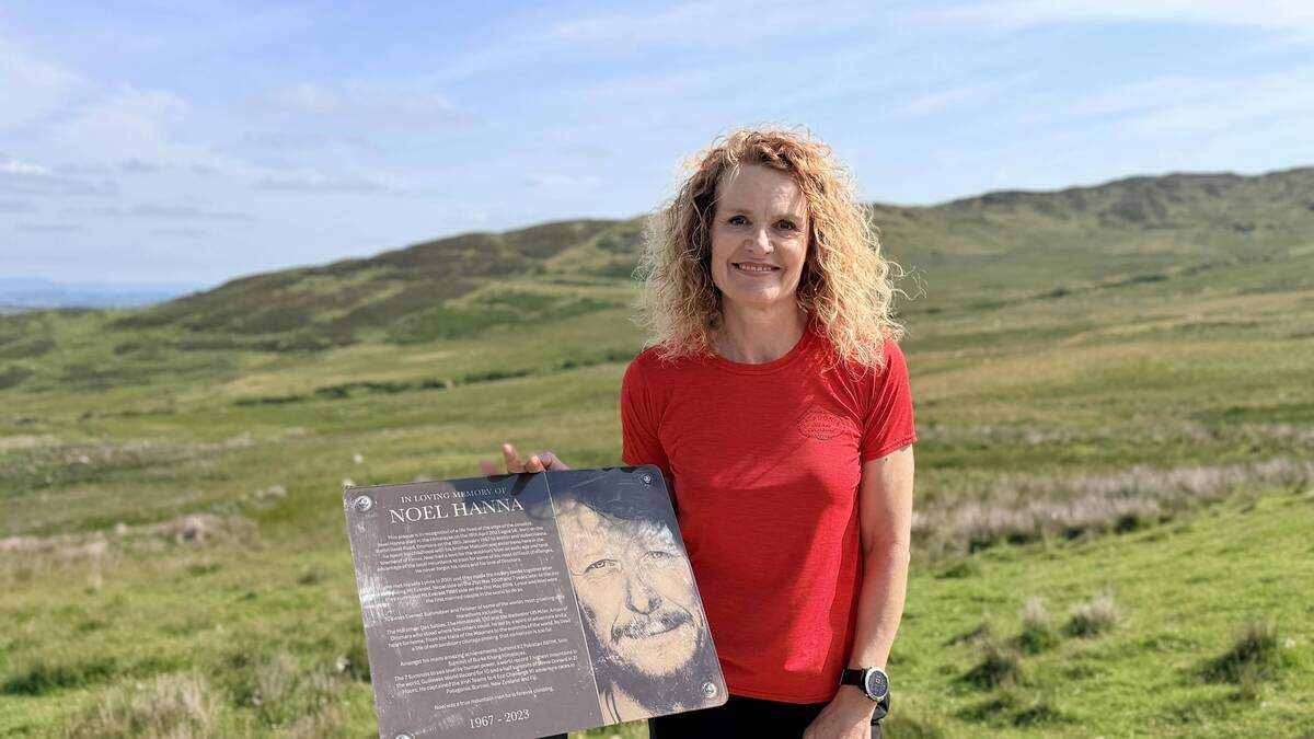 ‘Noel always said you should be free in the mountains’: Plaque erected on Co Down mountain in memory of mountaineer Noel Hanna who died in Himalayas 3 years ago