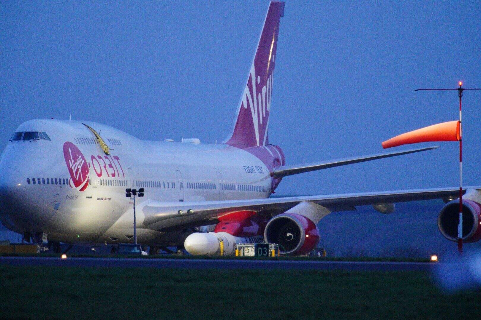Virgin Orbit and Government investigating why first UK rocket launch ...