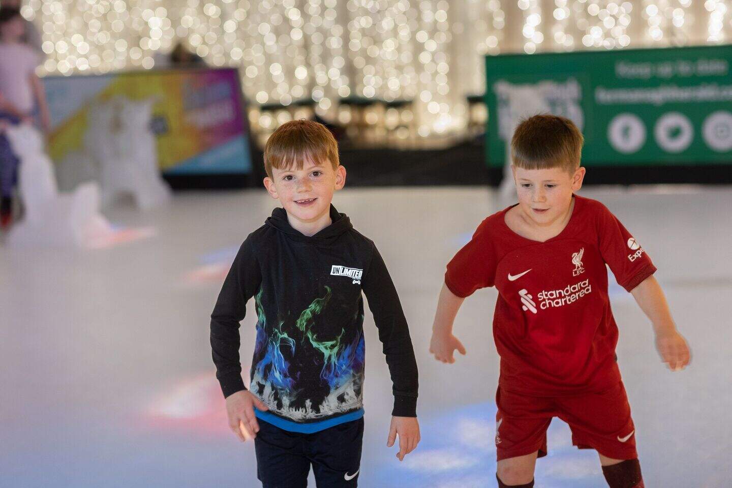 Share Discovery Village opens festive ice rink | Belfast Telegraph