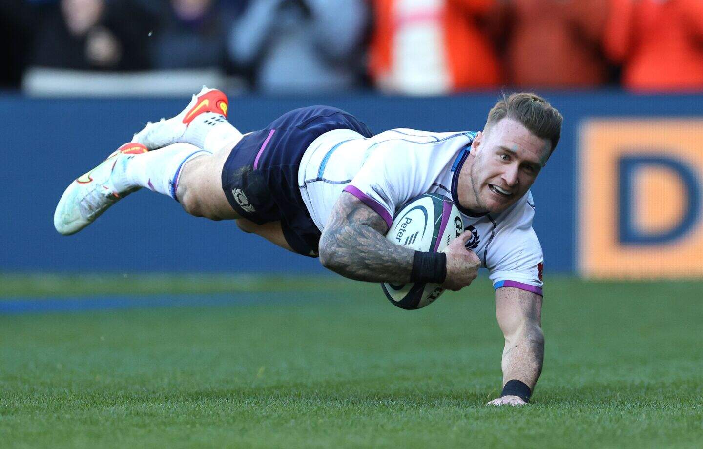 Stuart Hogg in no mood to celebrate record-equalling tries after ...