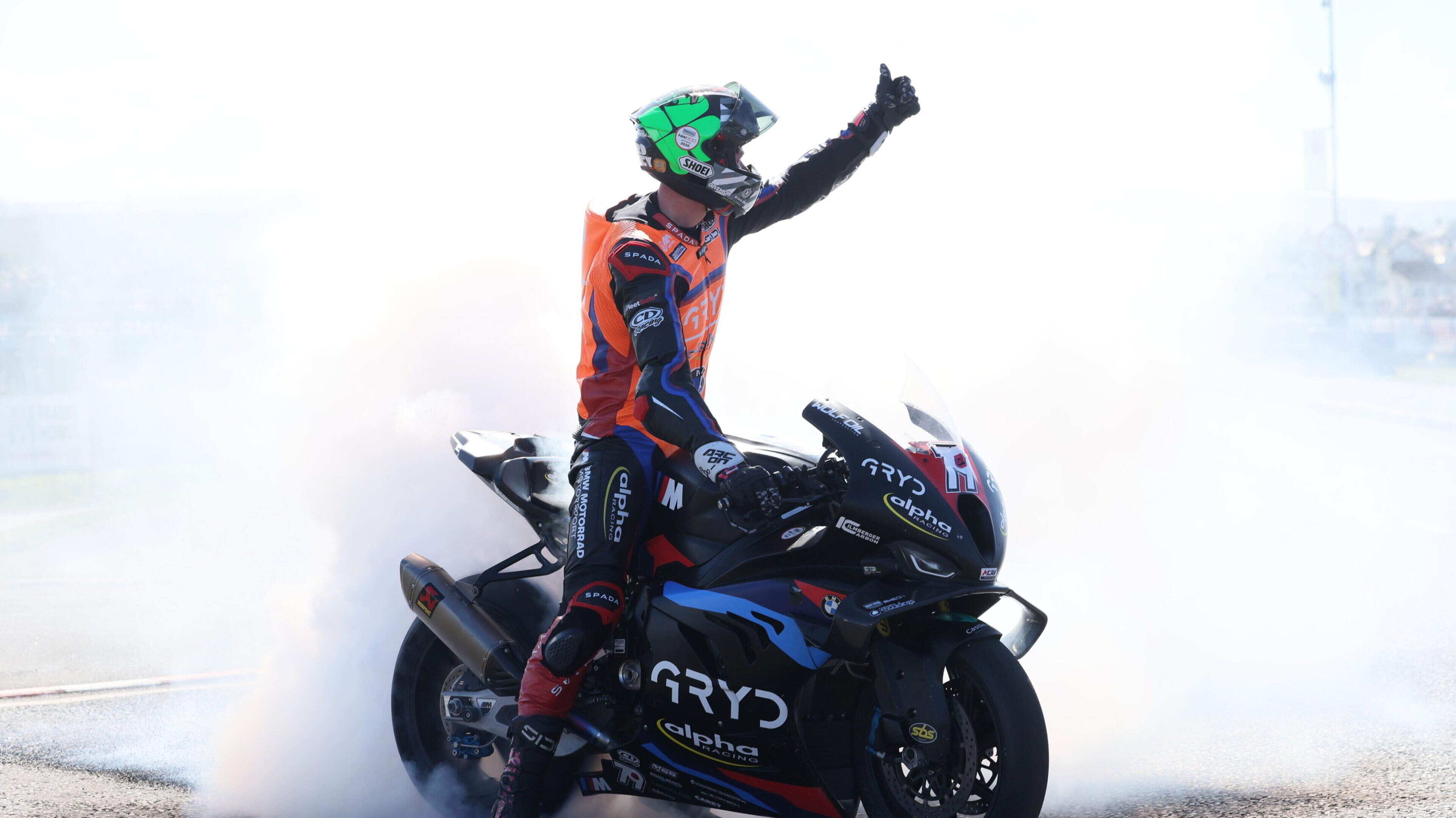 ‘I really enjoyed that’: Storm Stacey outduels Michael Dunlop for maiden North West 200 victory in Superstocks
