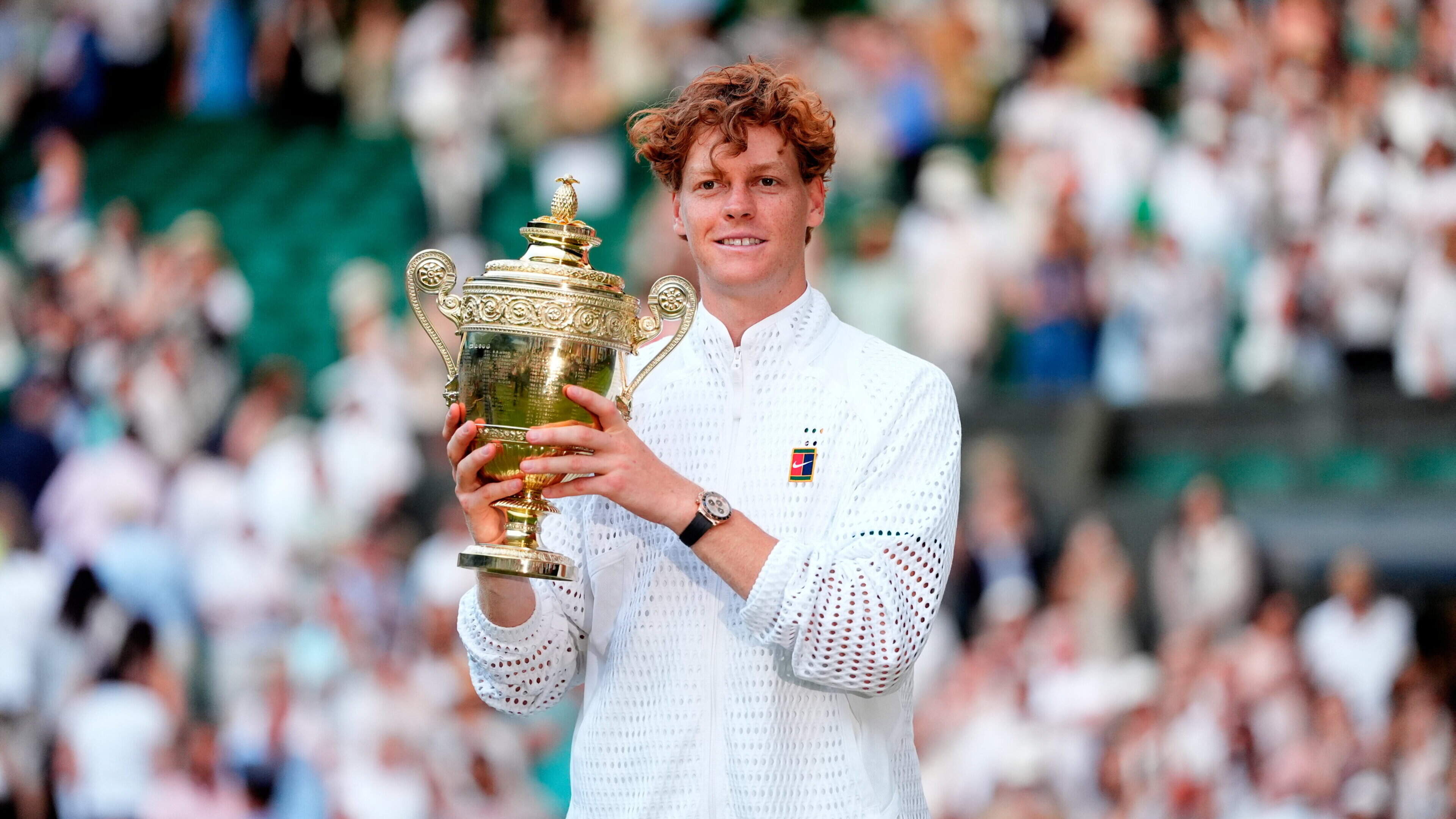 Jannik Sinner defends Wimbledon title with battling win against Alexander Zverev