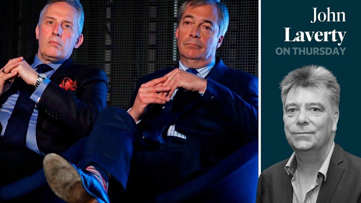 Who does Nigel Farage confide in when mired in scandal and facing career-threatening punishment? Why, Ian Paisley Jnr of course...