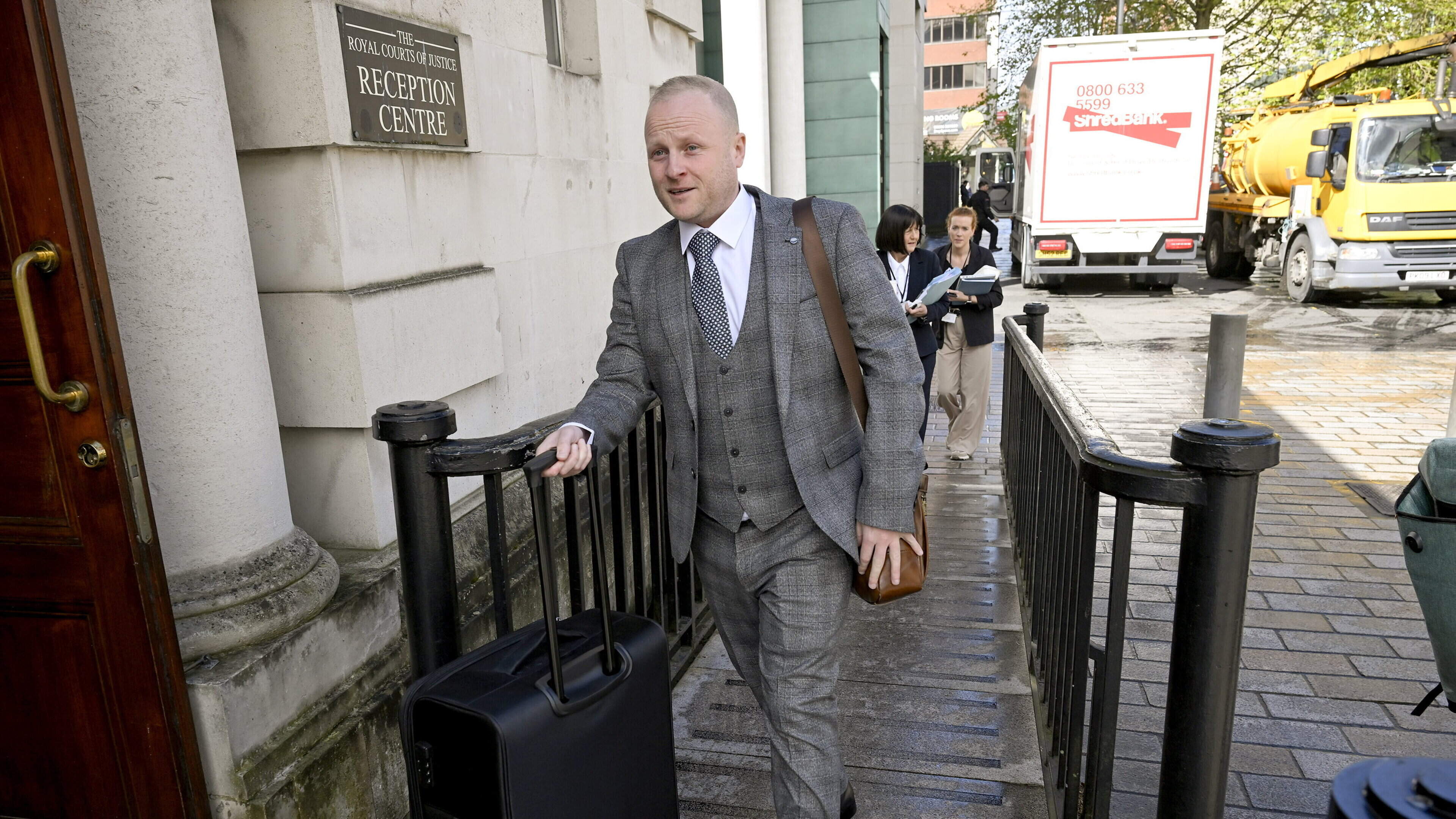 Jamie Bryson challenges Irish language court case for targeting Stormont Executive alone
