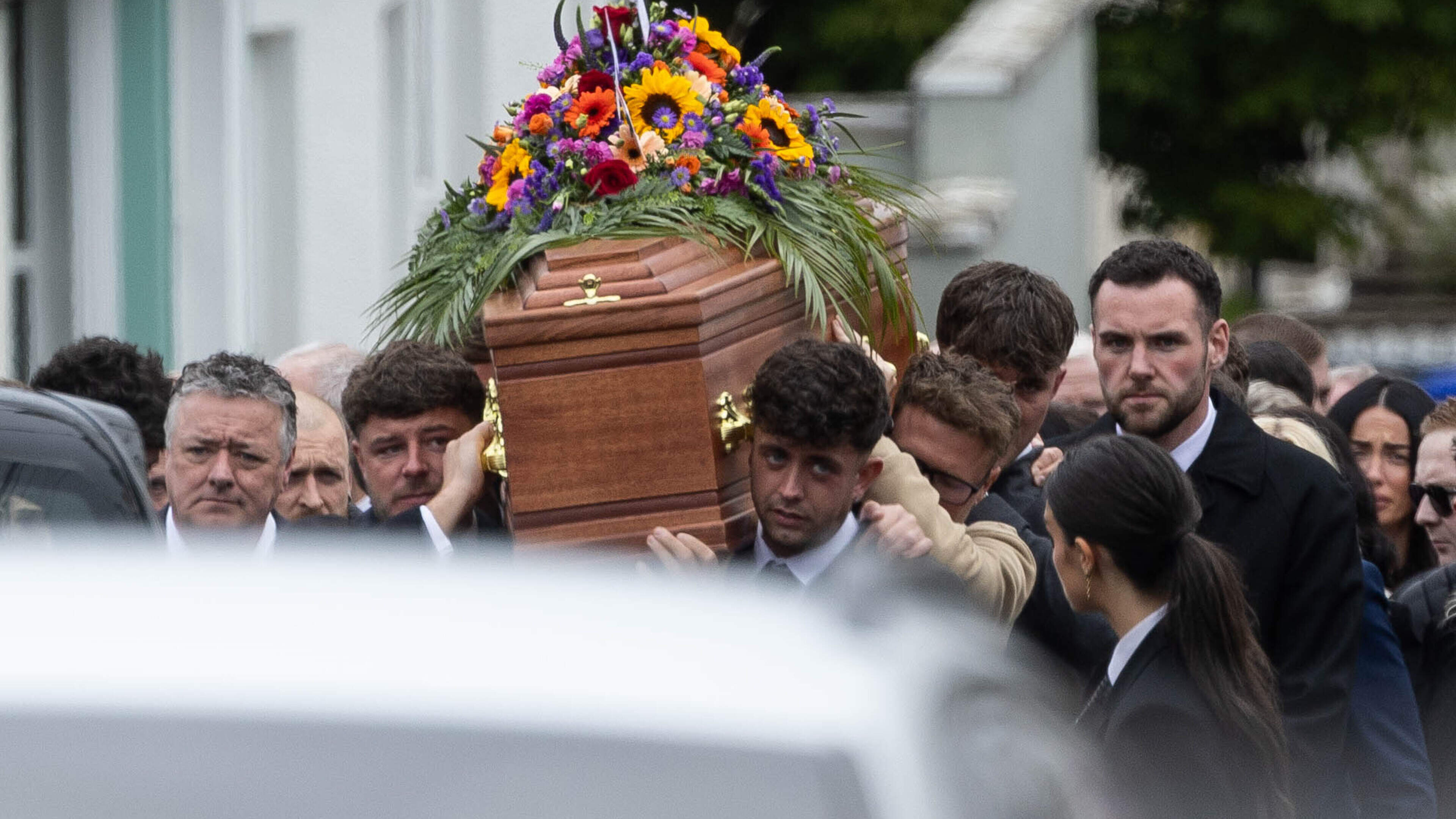Family mourn as funeral of drug-dealer Shea McGreevy takes place 