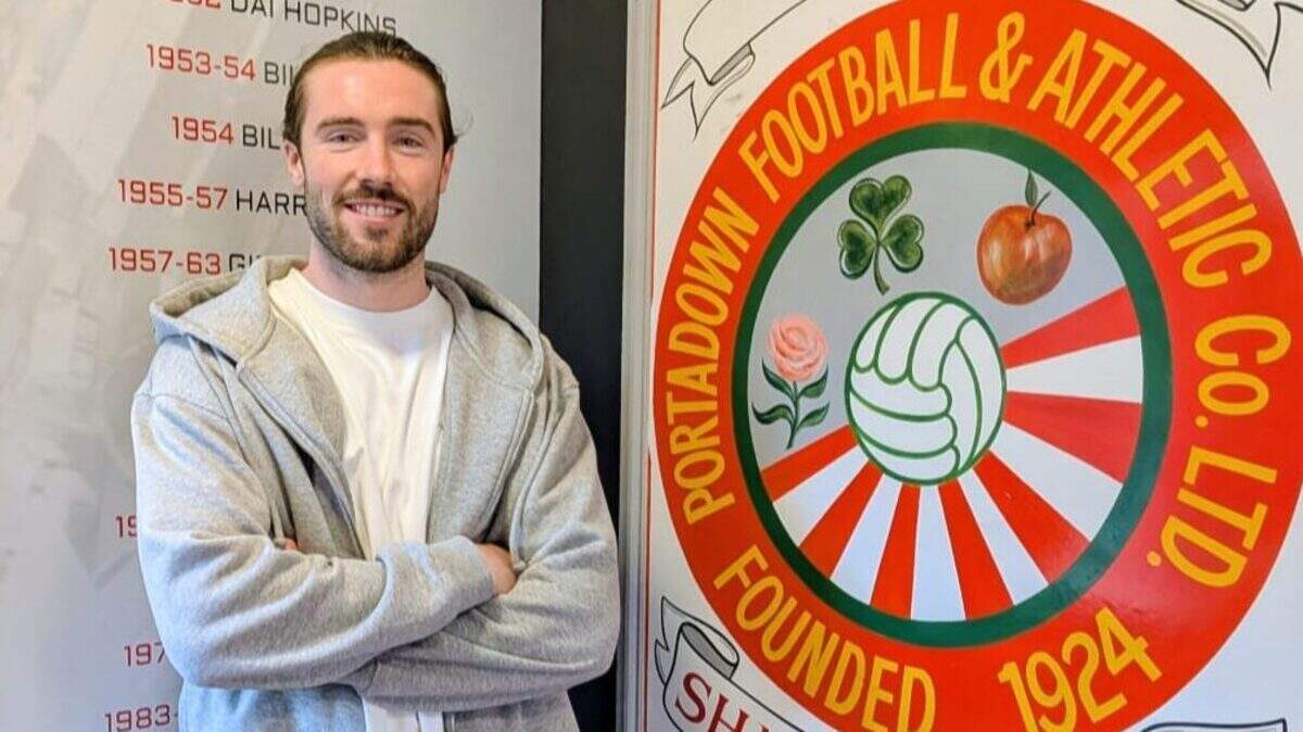 ‘The ambition really excites me’: Scottish defender explains why it was an easy decision to join Portadown
