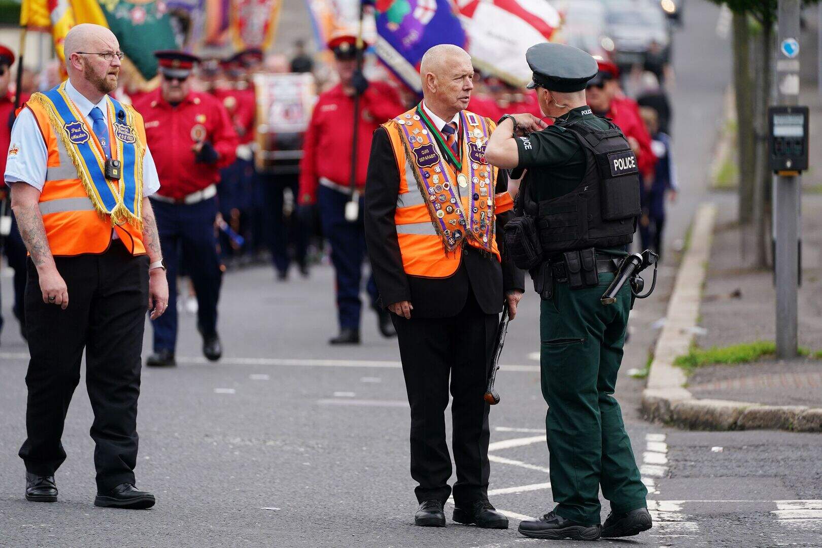 Ardoyne residents apply to hold protest after Orange Order march along ...