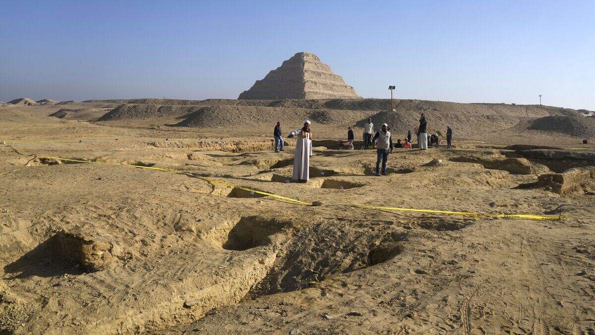 Egypt unveils tombs and sarcophagus in new excavation | Belfast Telegraph