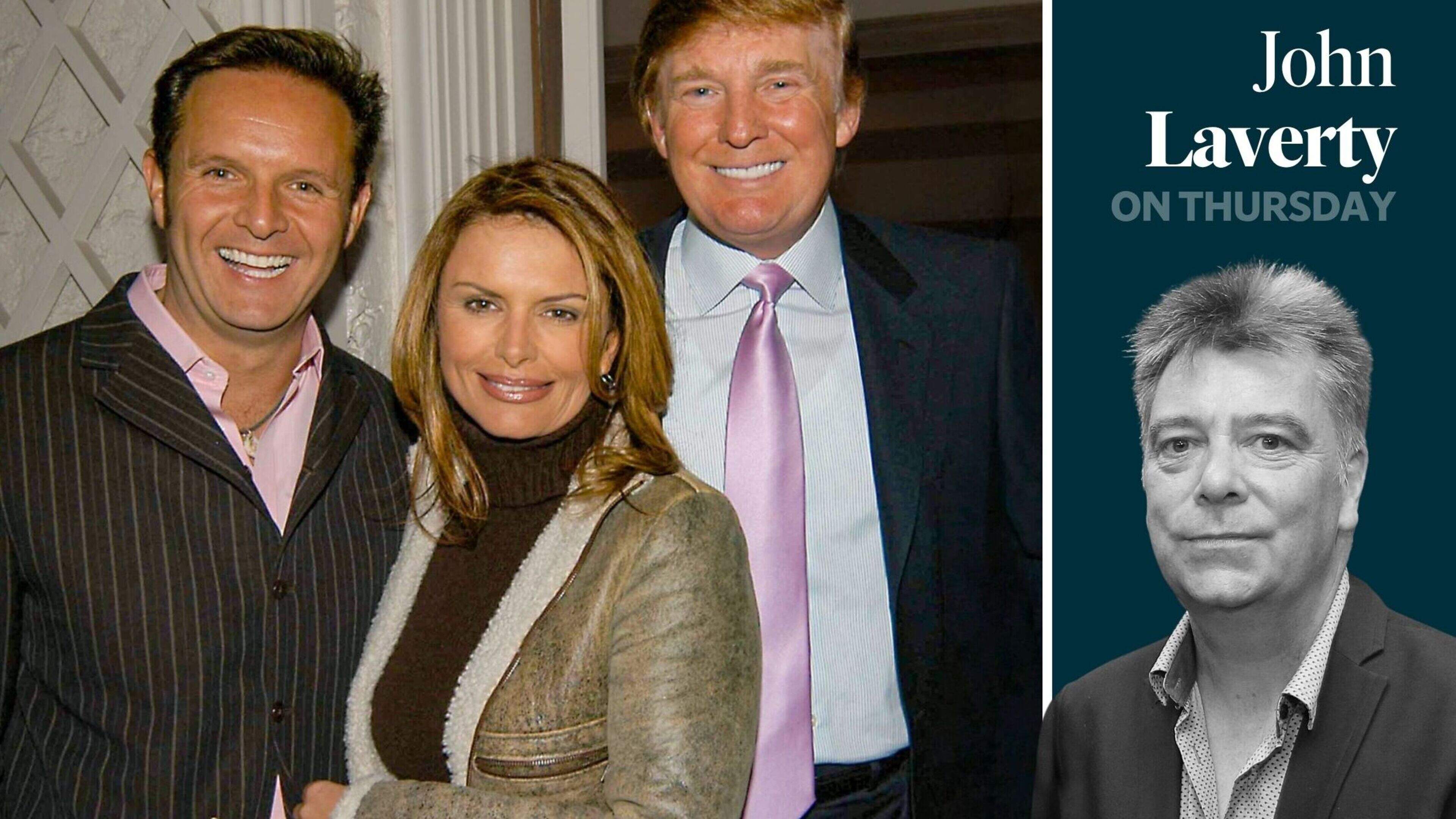 Roma Downey and Mark Burnett... the unlikely pairing of Bogside girl and former Paratrooper that guided Donald Trump into the White House